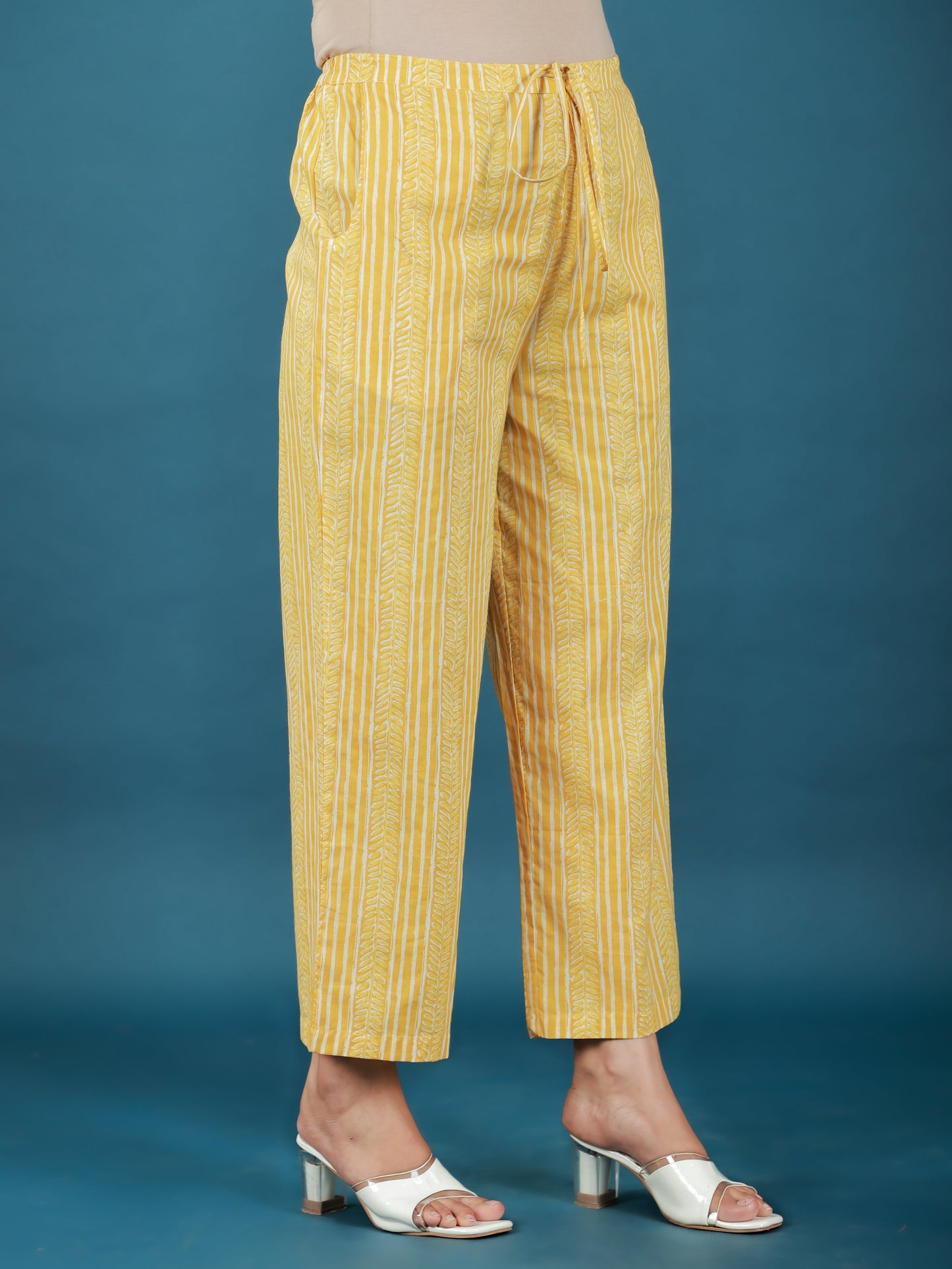 Soft Cotton Chevron Pant