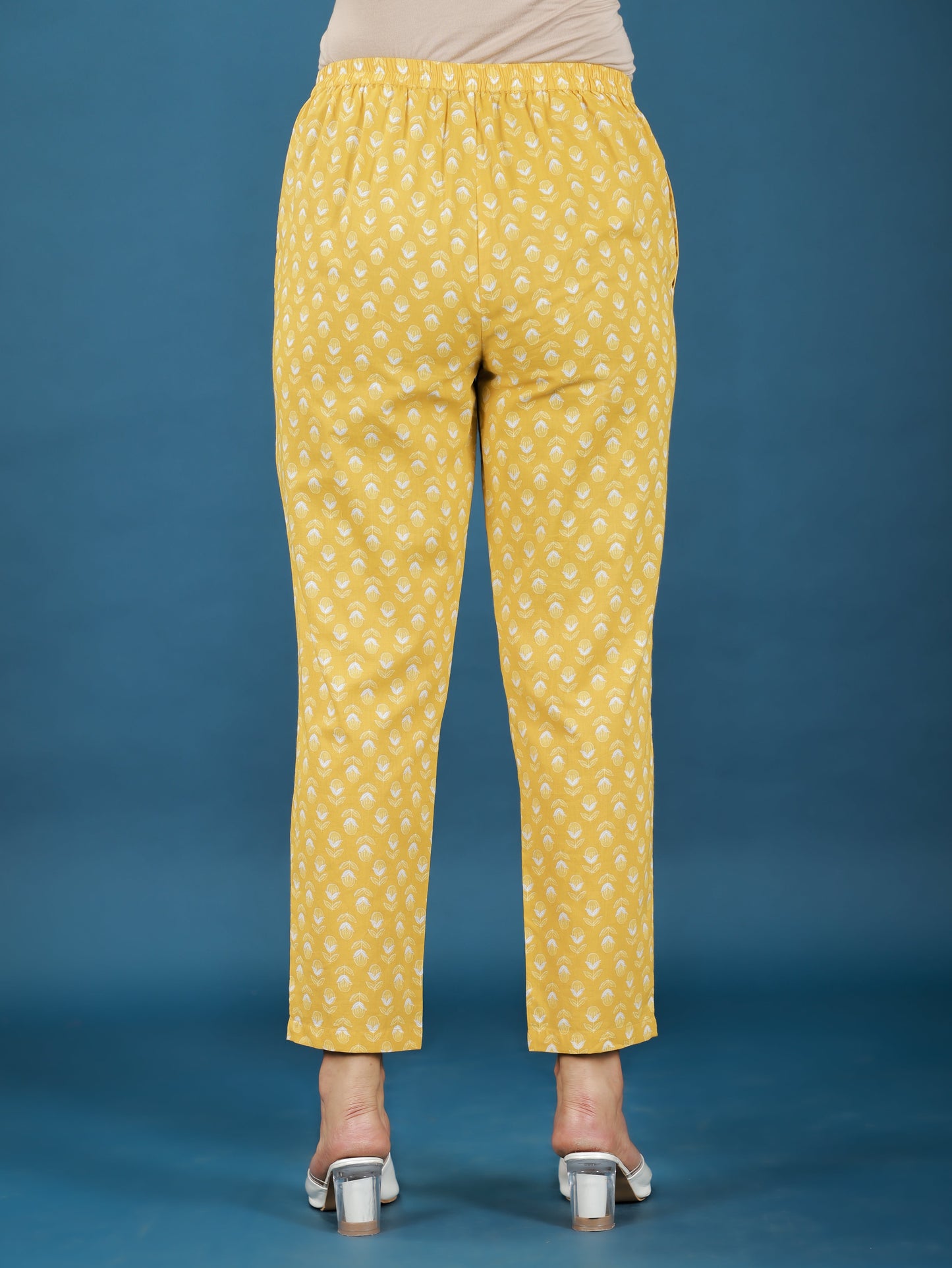 Soft Cotton Block Pant