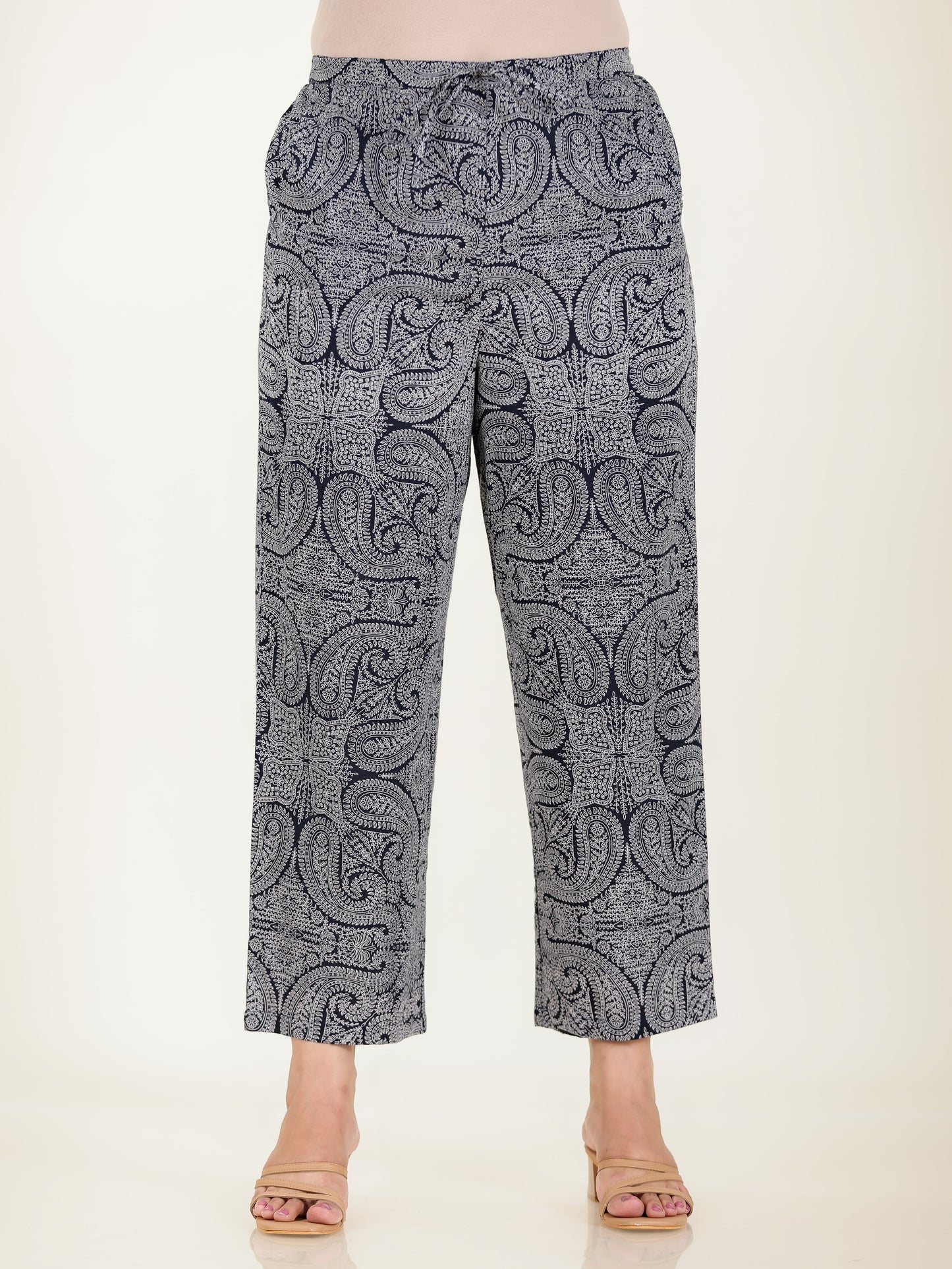 Soft Cotton Paisley Pant