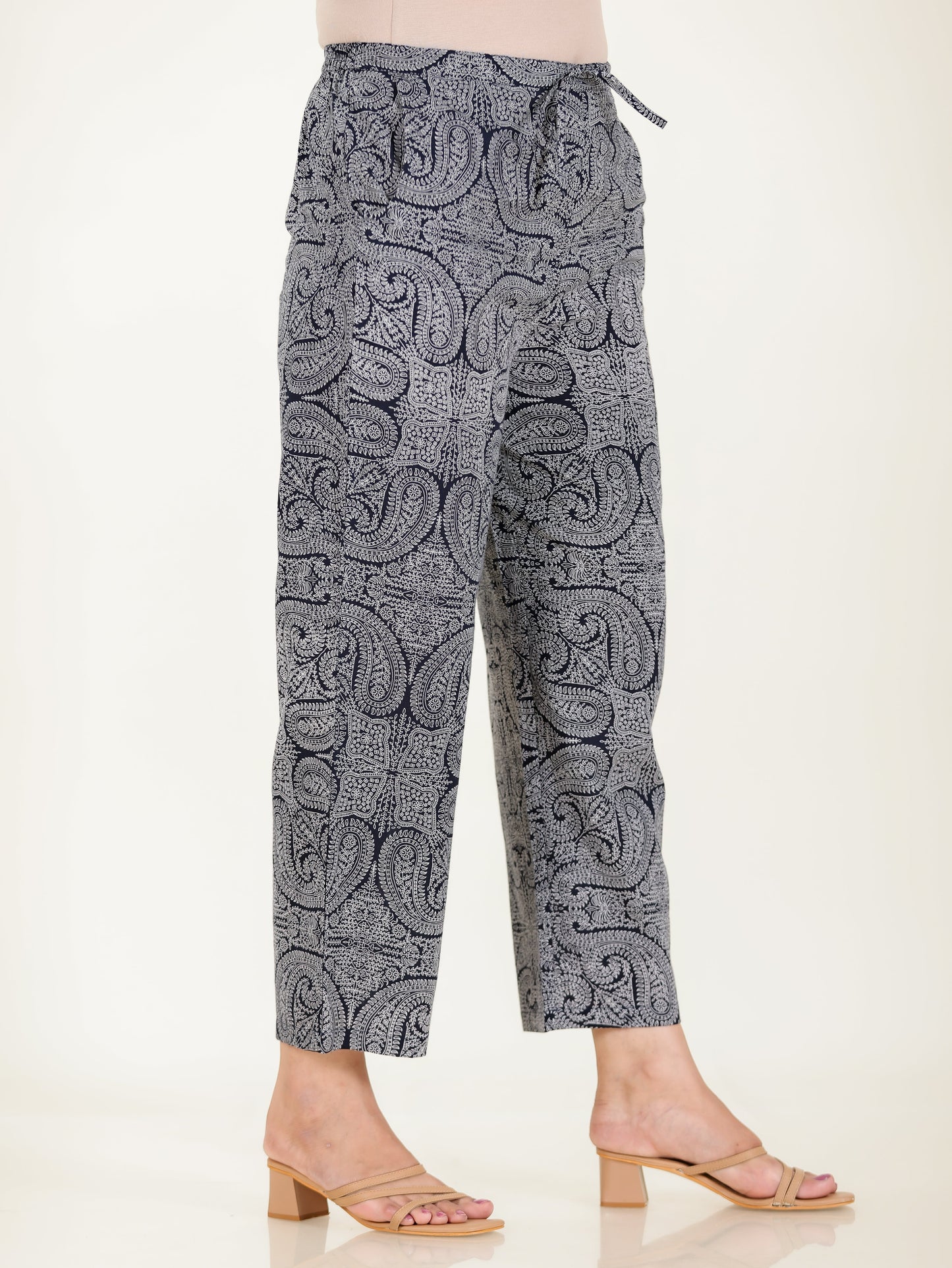 Soft Cotton Paisley Pant