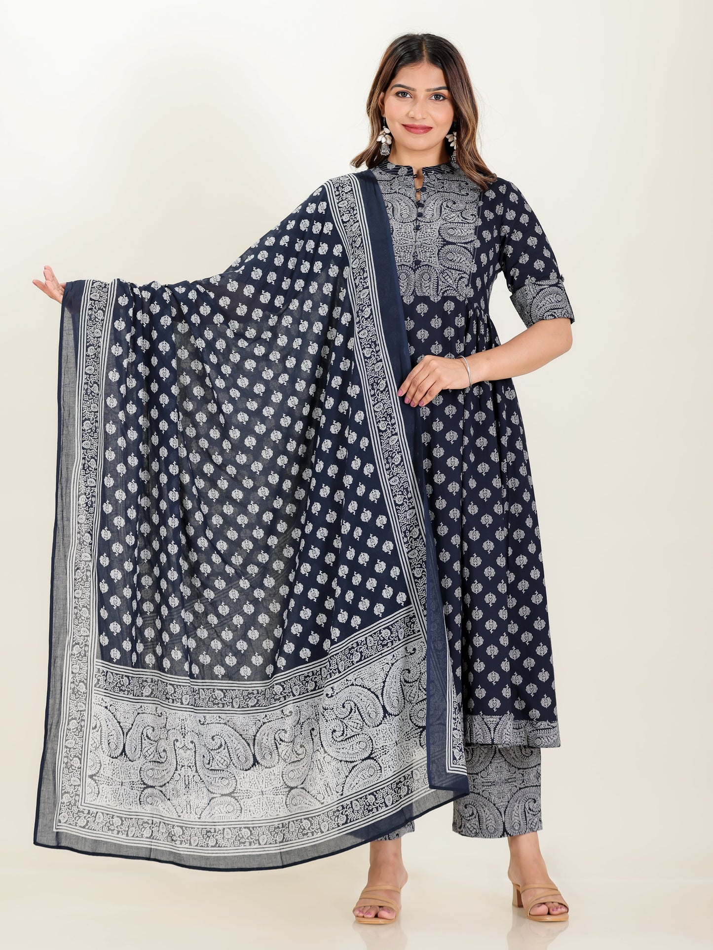 Voile Cotton Butti Dupatta