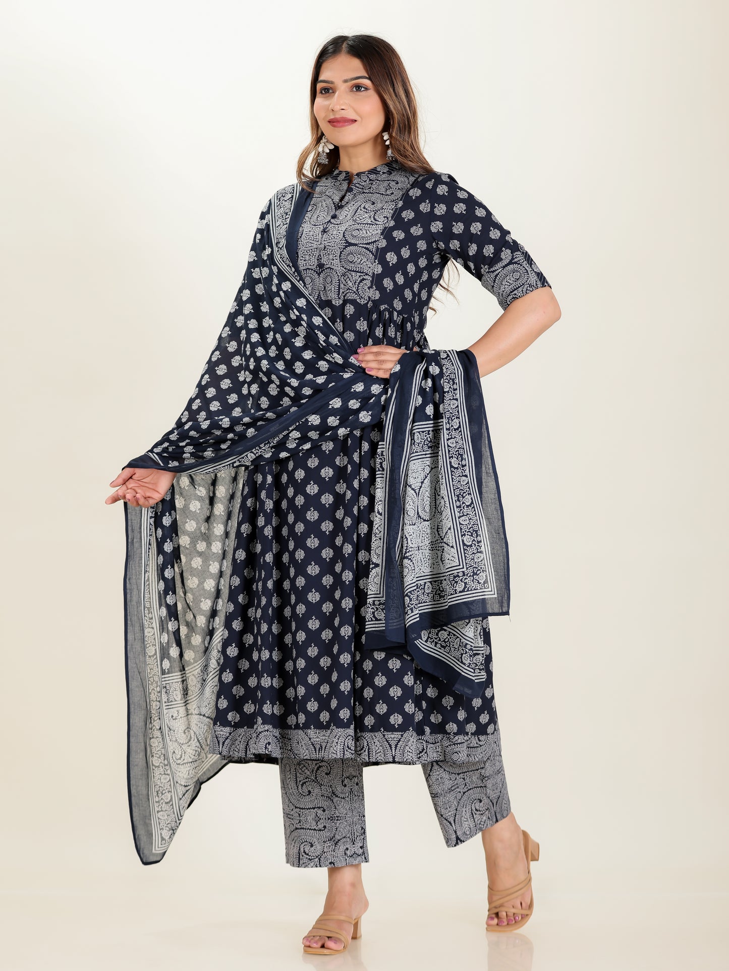 Soft Cotton Butti Kurta