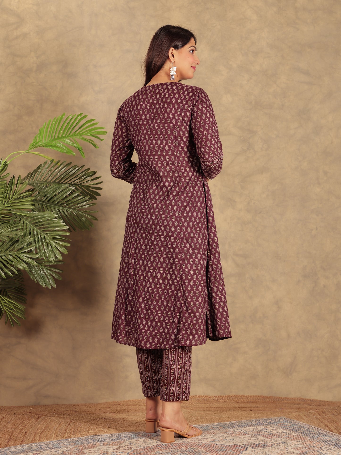 Soft Cotton Ajrakh Kurta