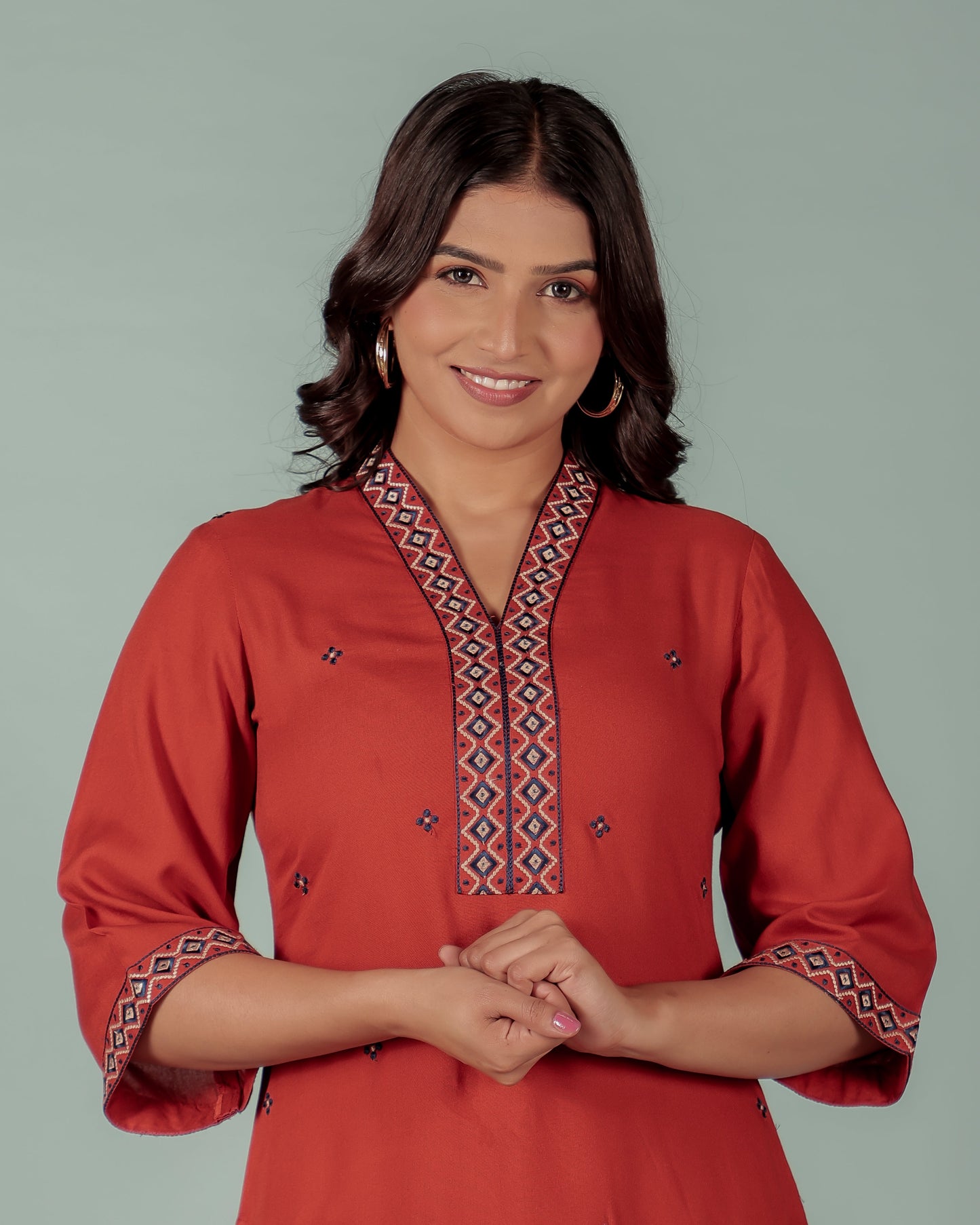 Viscose Solid Kurta