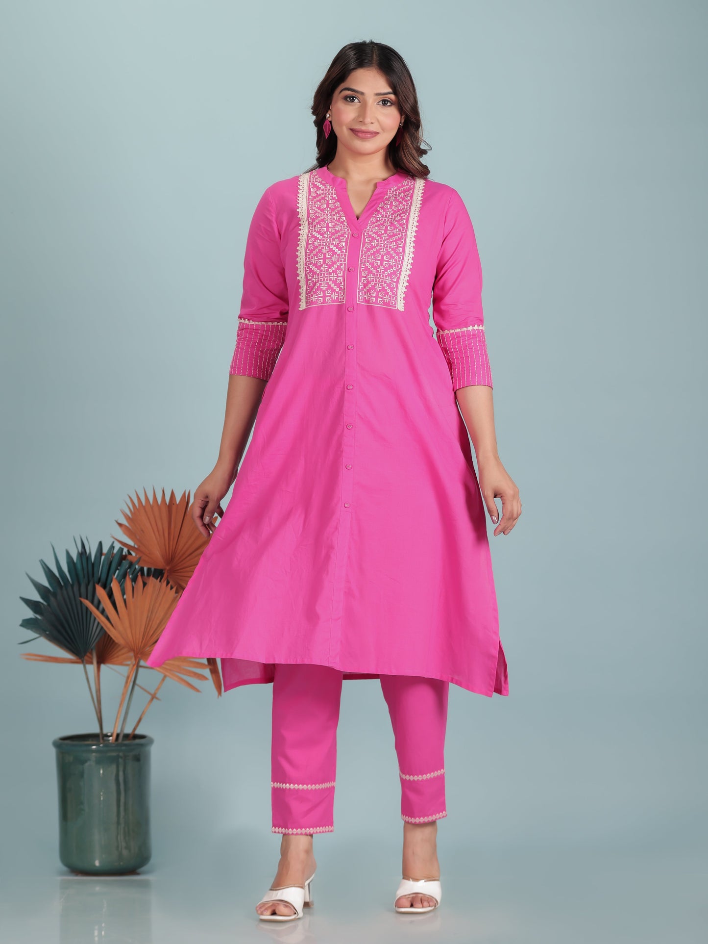 Soft Cotton Solid Kurta