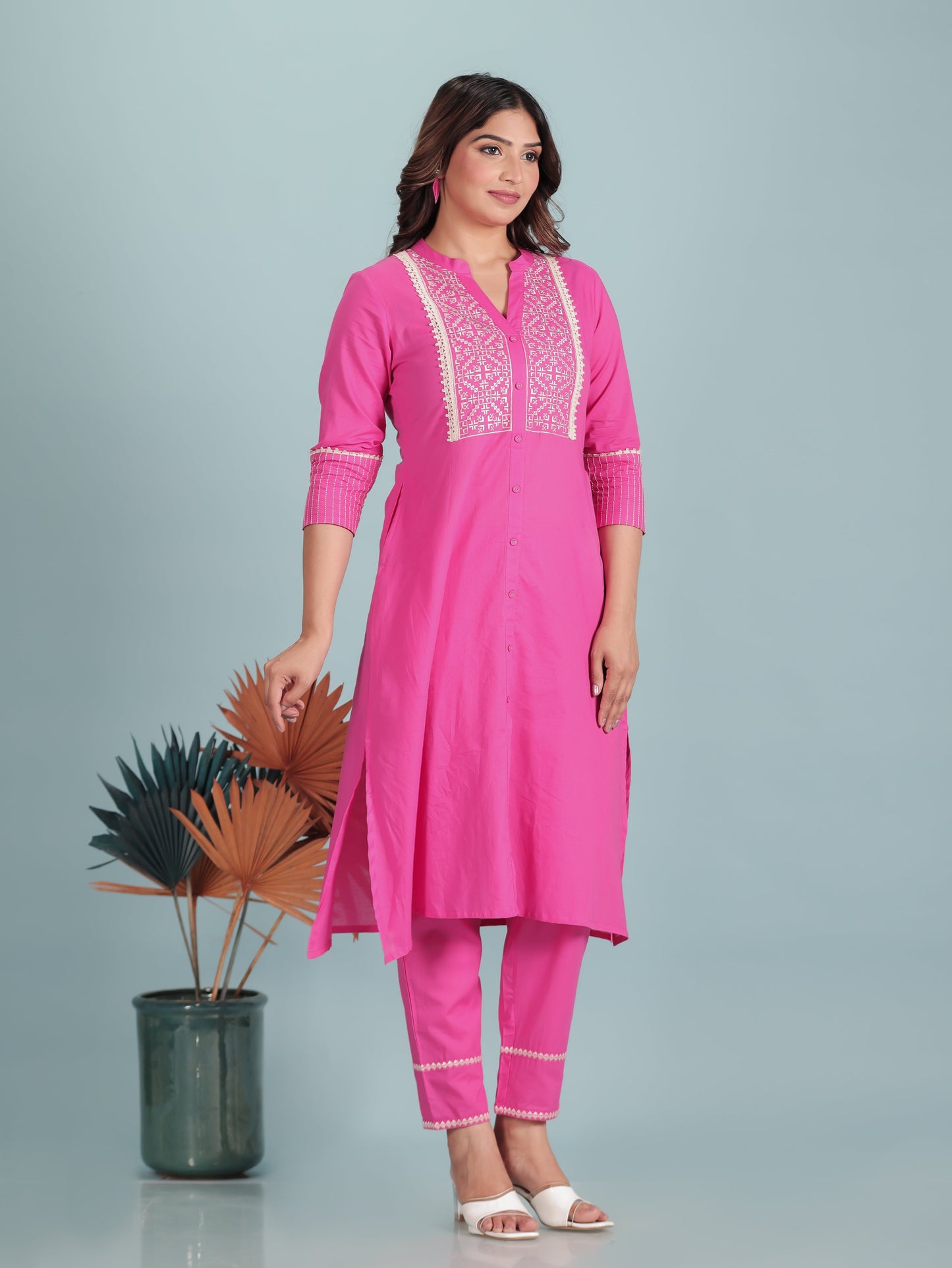 Soft Cotton Solid Kurta