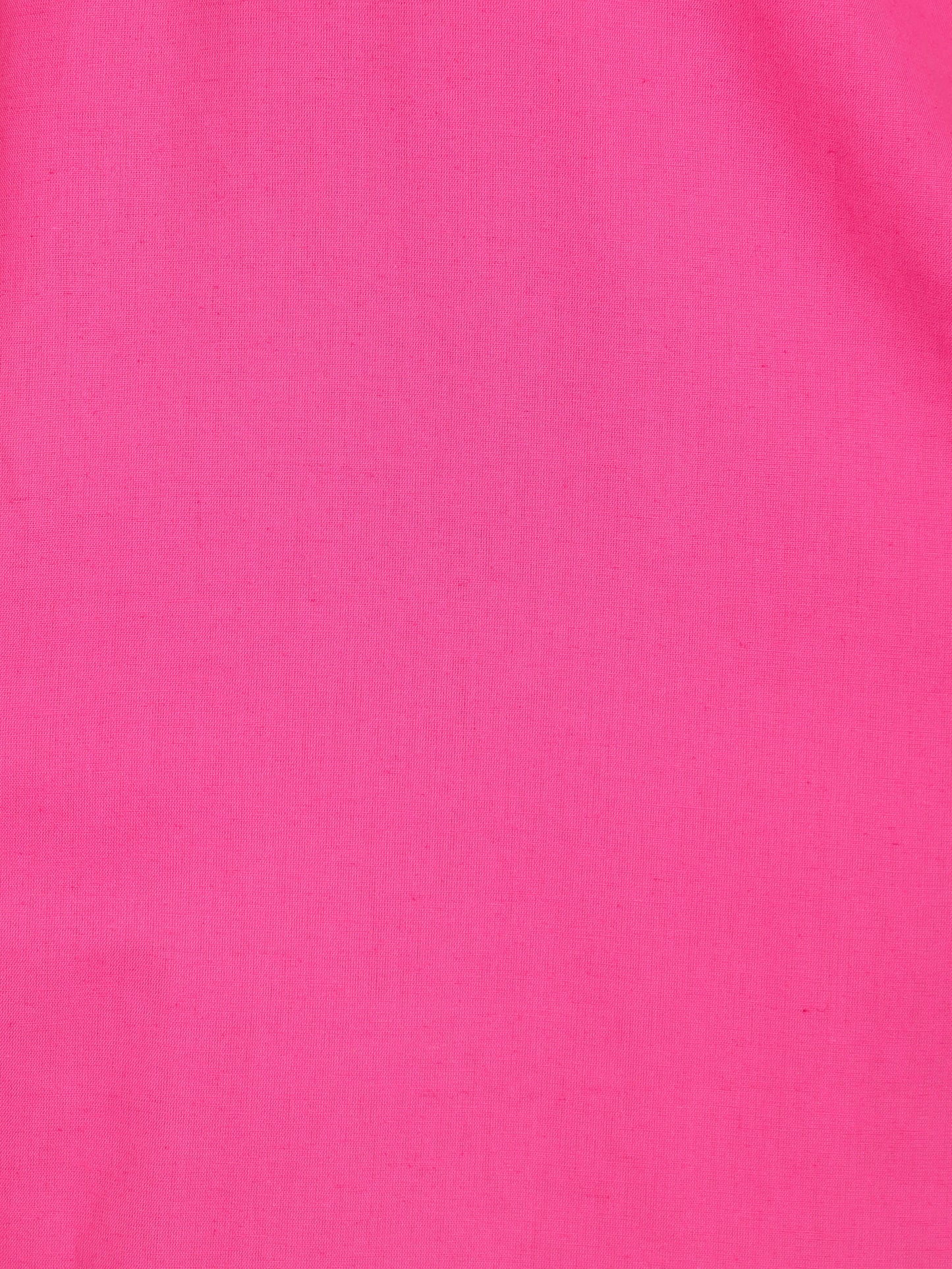 Linen Cotton Solid Straight Pink Kurta