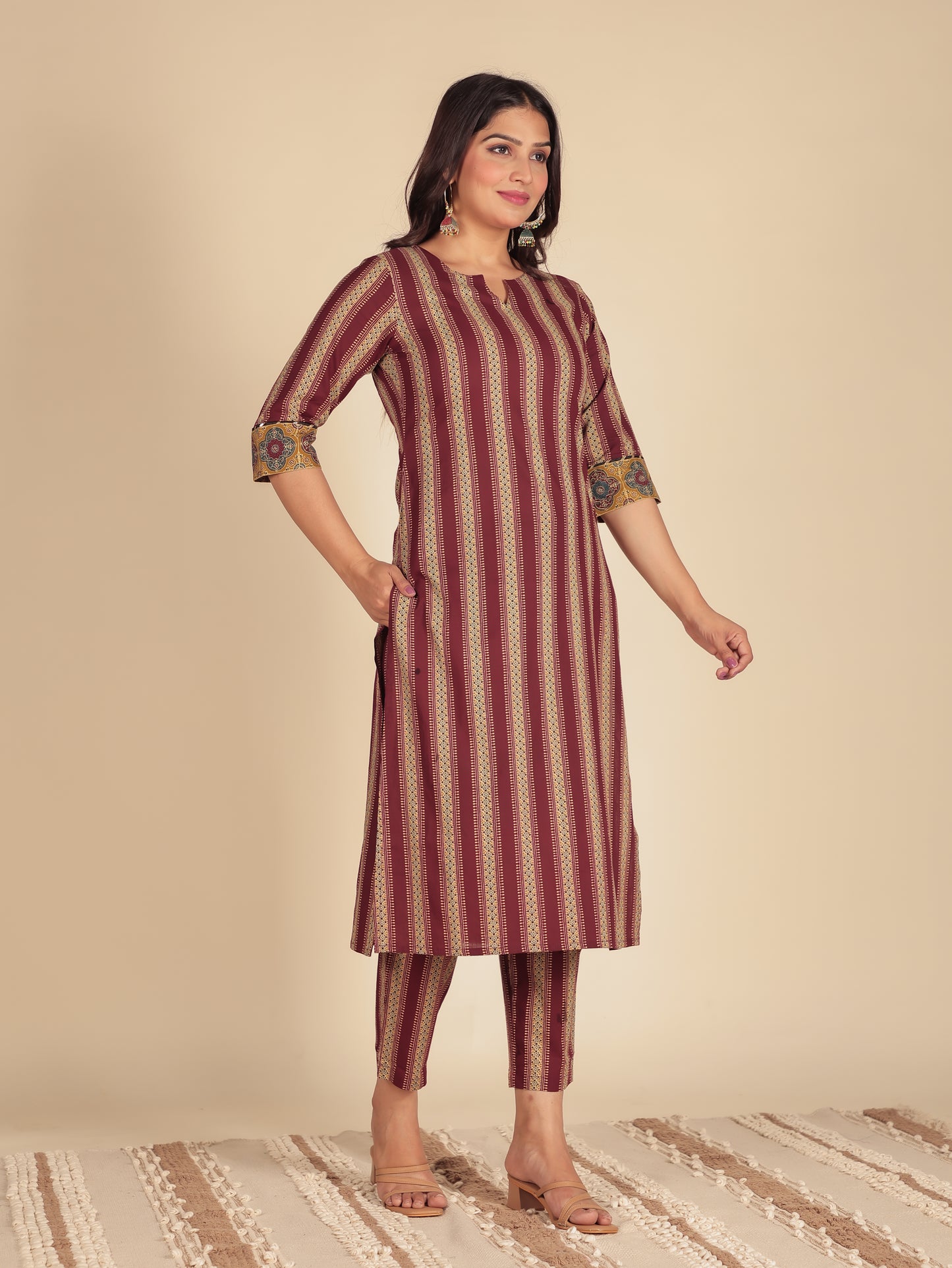 Soft Cotton Striped Kurta