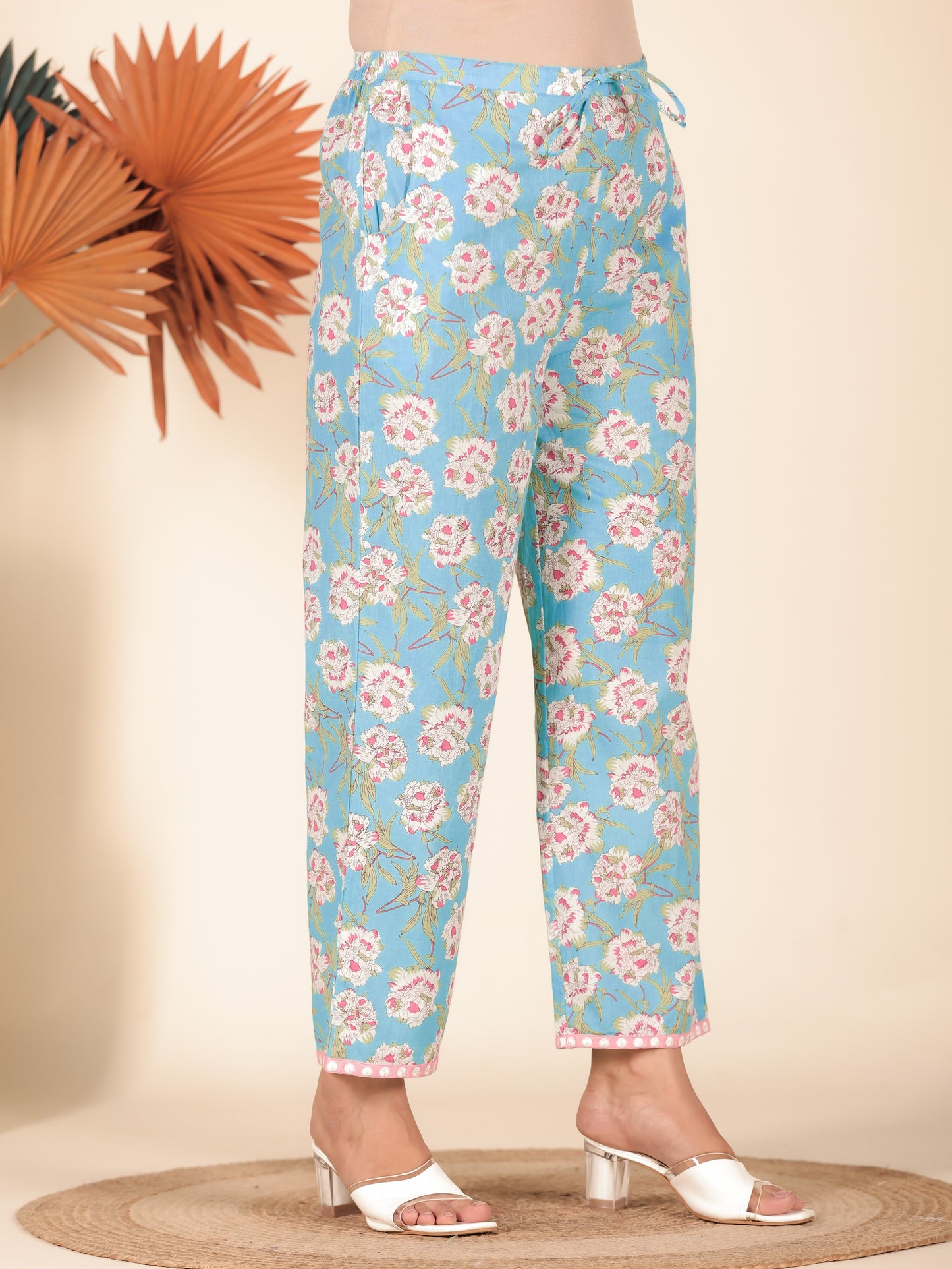 Soft Cotton Floral Pant