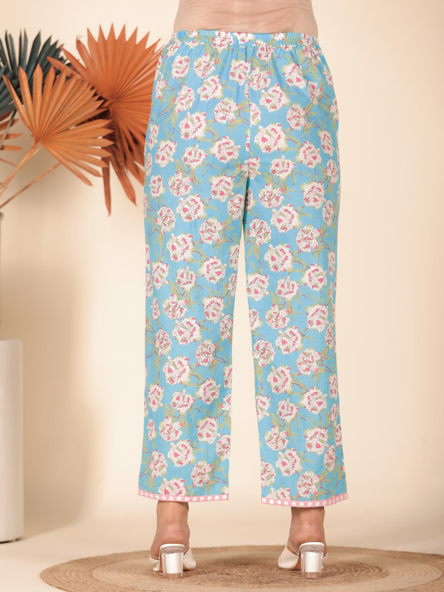 Soft Cotton Floral Pant