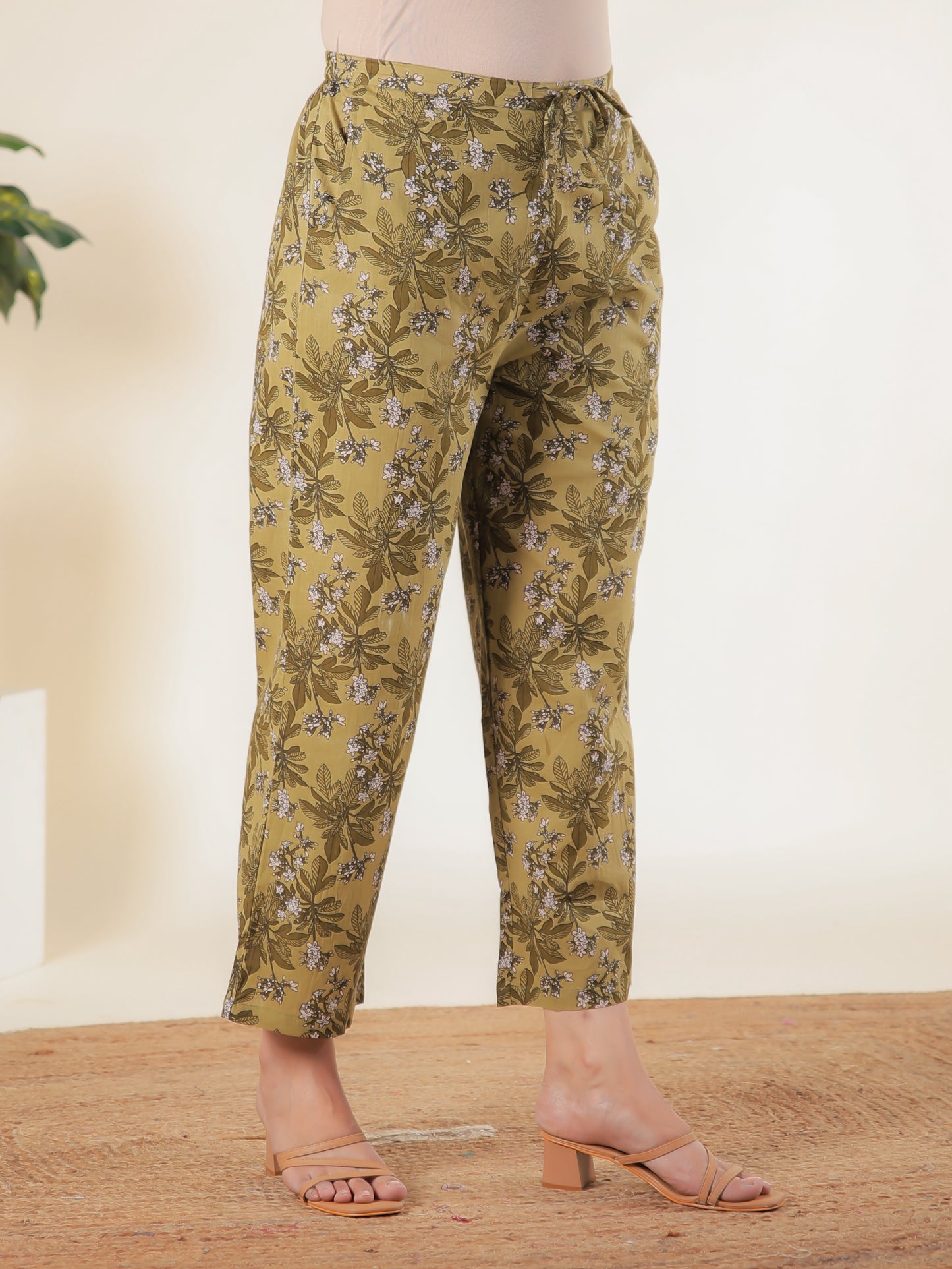 Soft Cotton Floral Pant