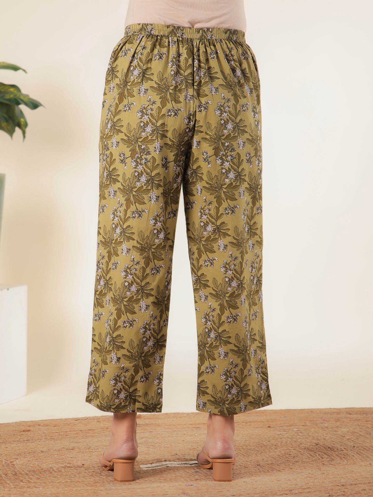 Soft Cotton Floral Pant