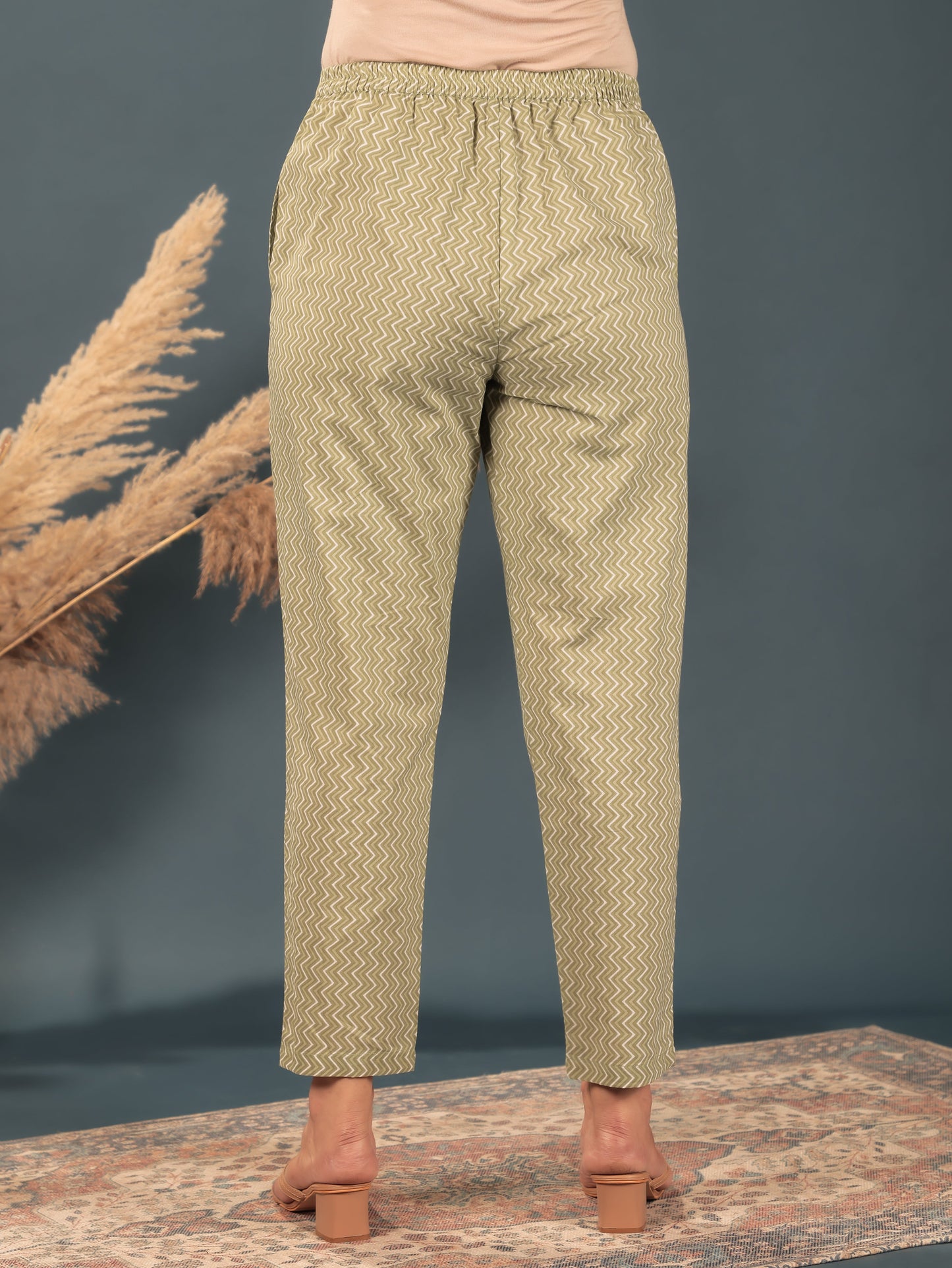 Soft Cotton Chevron Pant