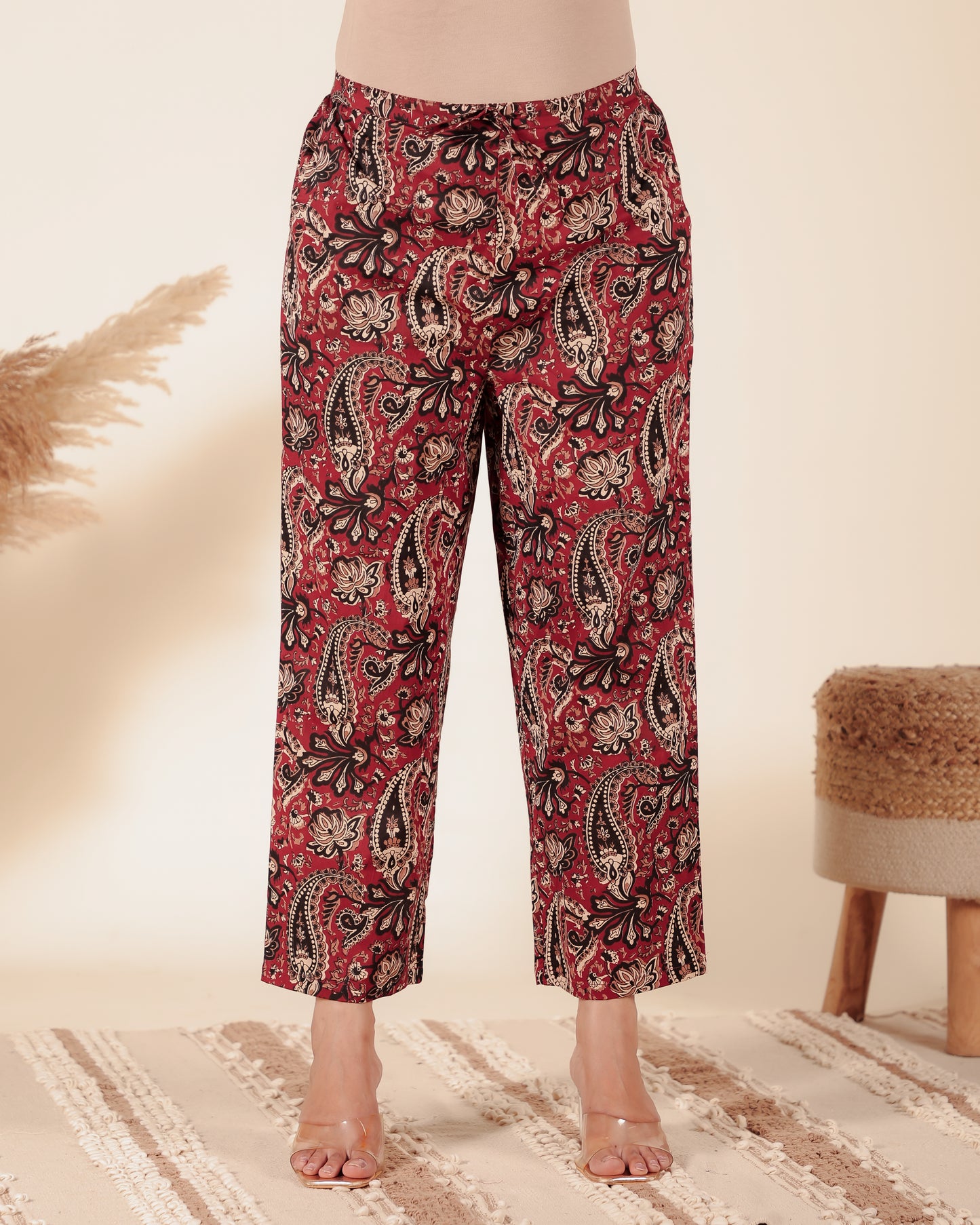 Soft Cotton Paisley Pant