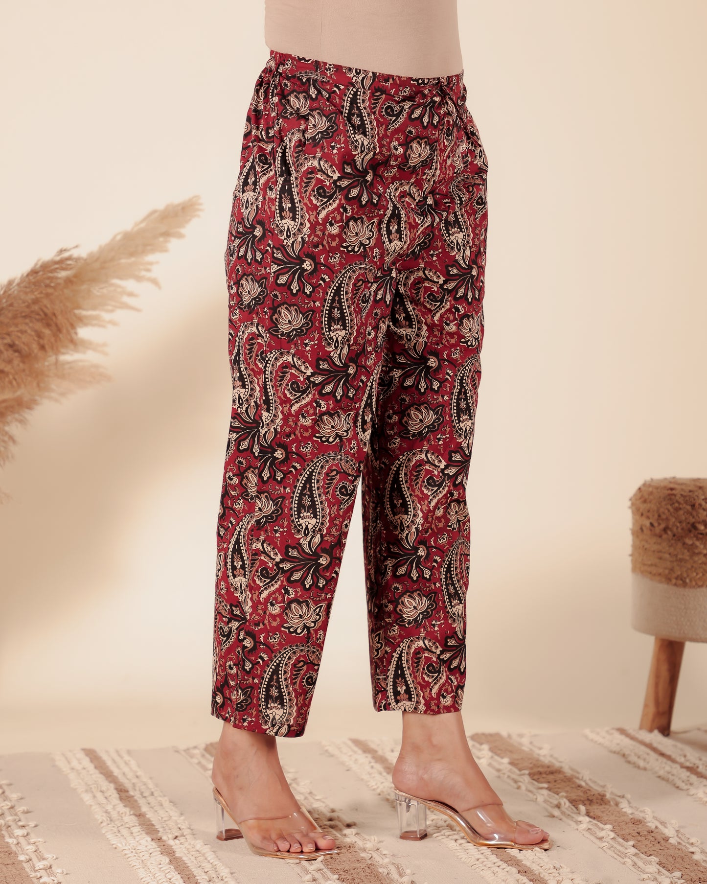 Soft Cotton Paisley Pant