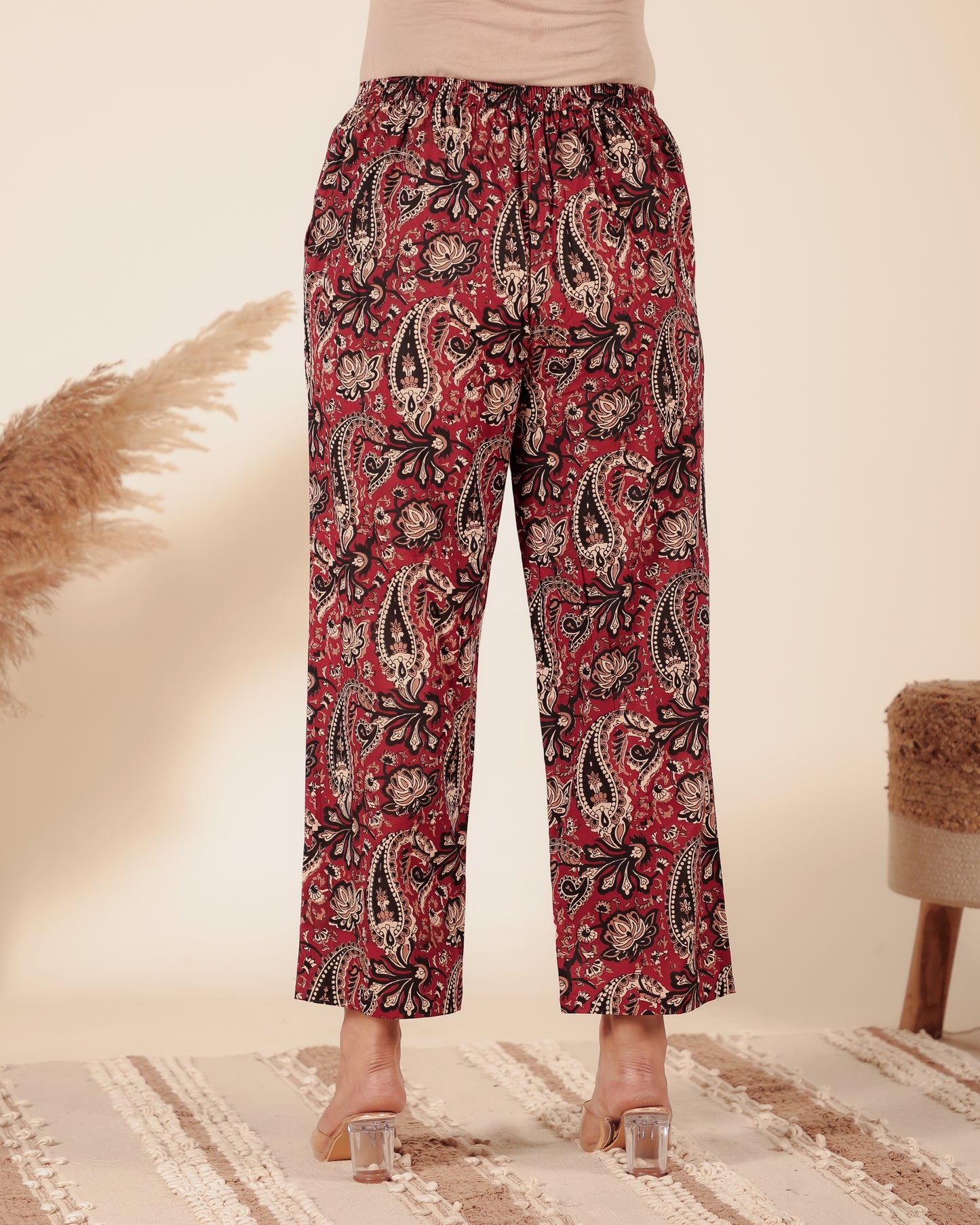 Soft Cotton Paisley Pant