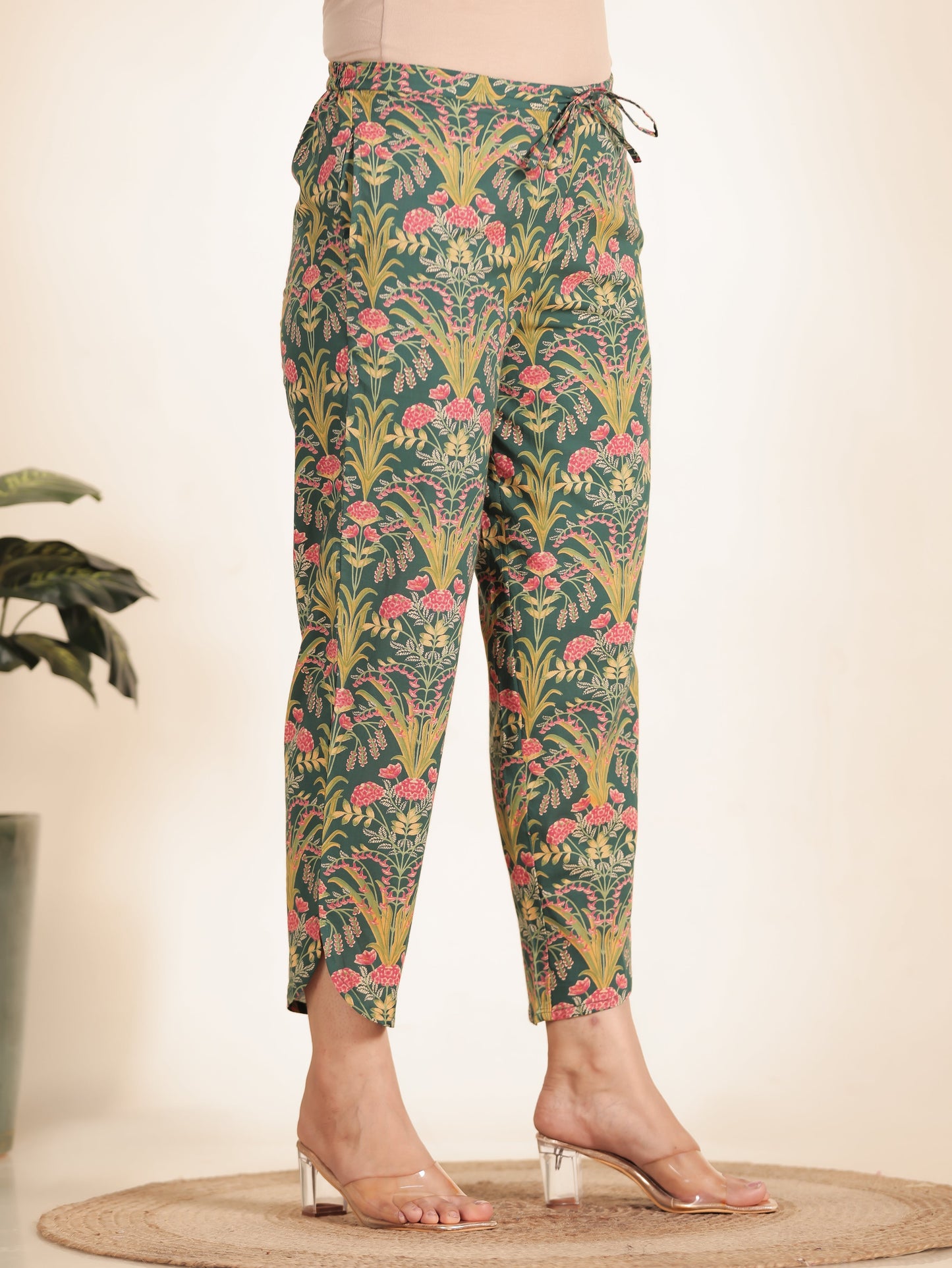 Soft Cotton Floral Pant