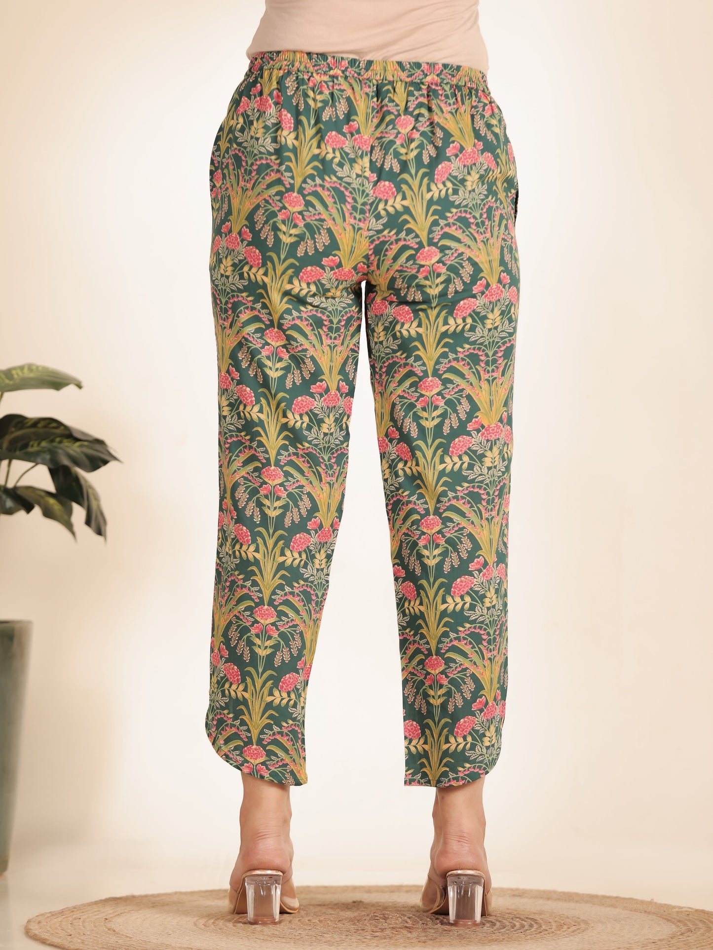 Soft Cotton Floral Pant