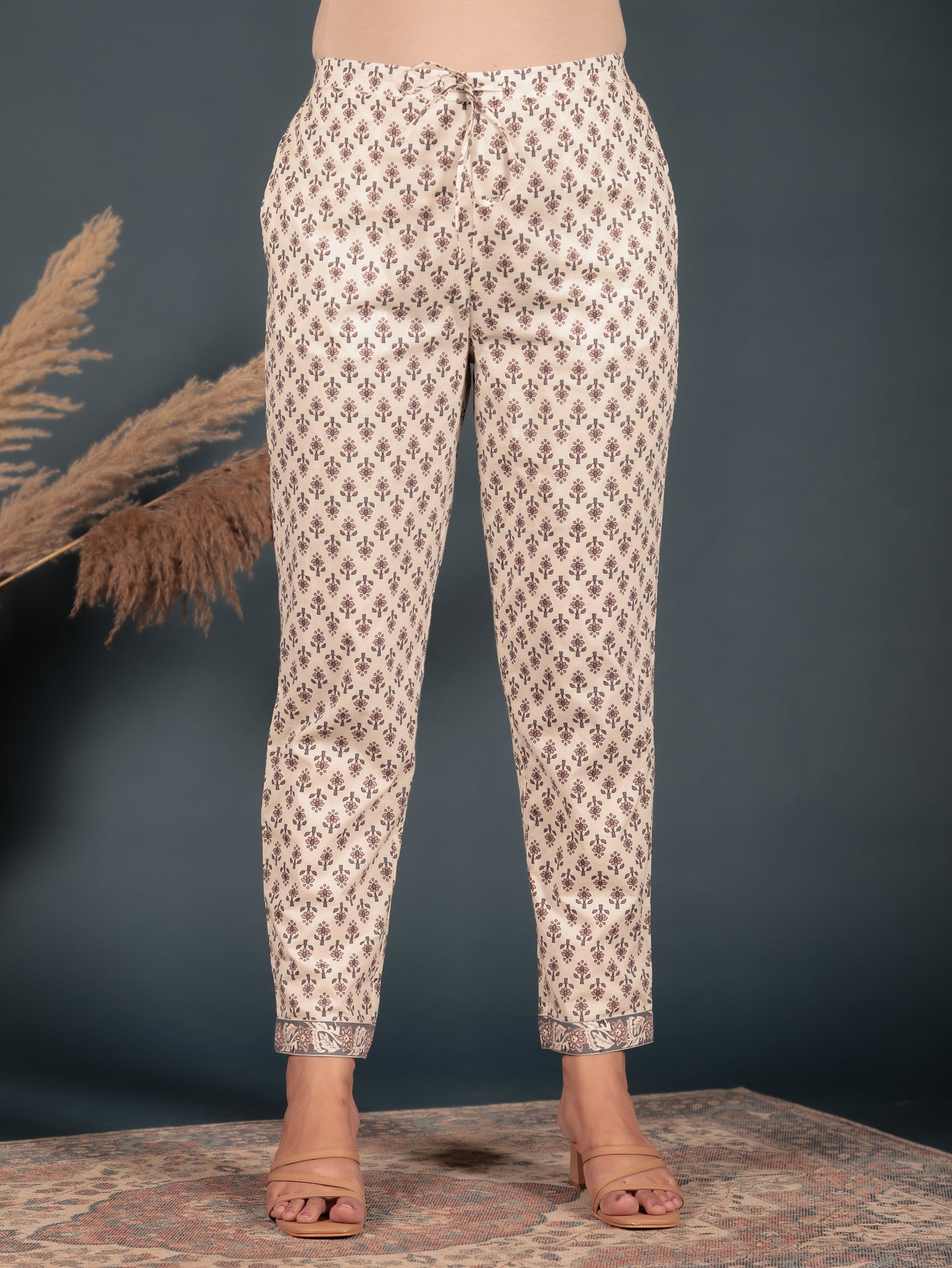 Soft Cotton Floral Pant