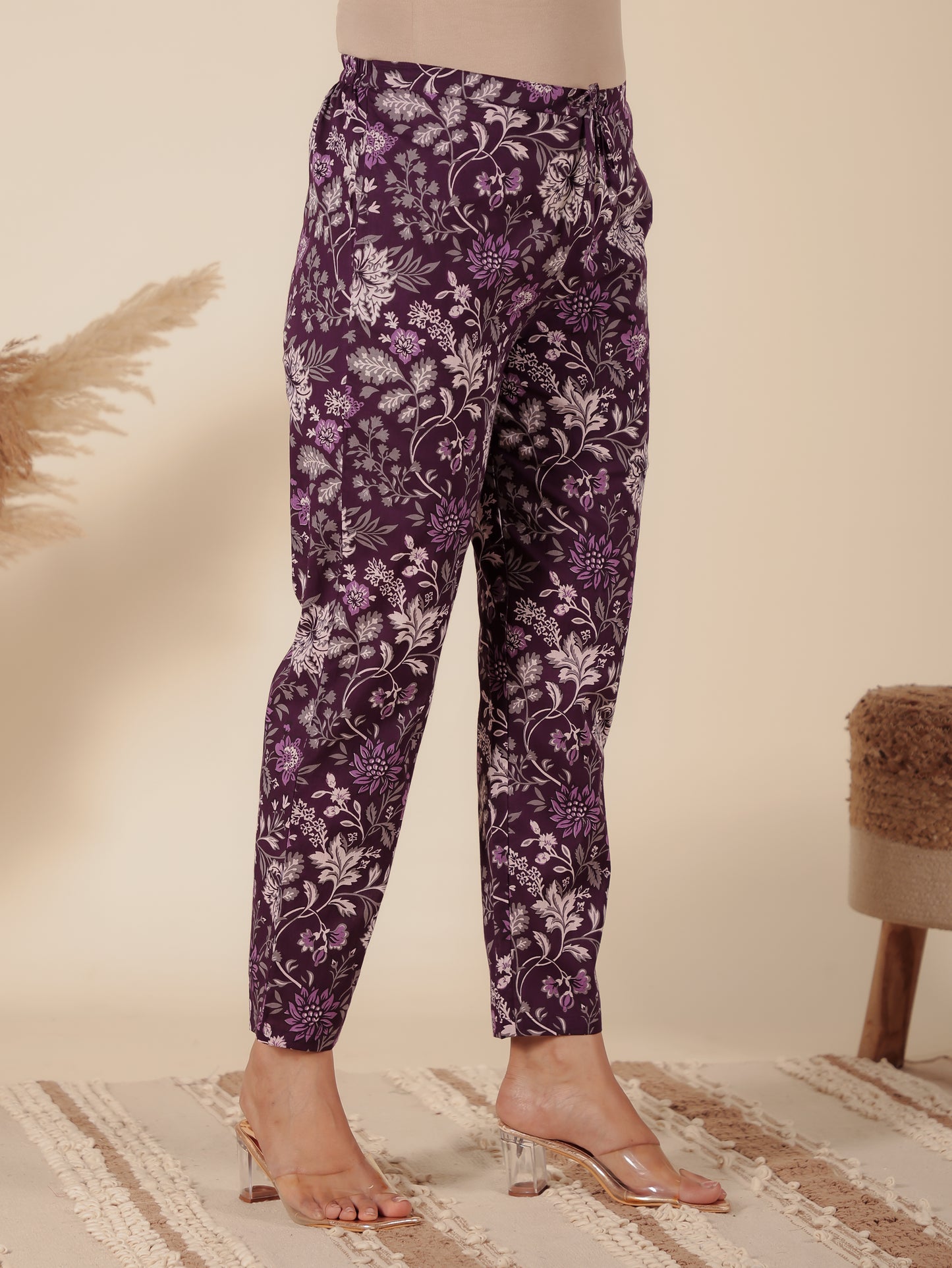 Soft Cotton Floral Pant