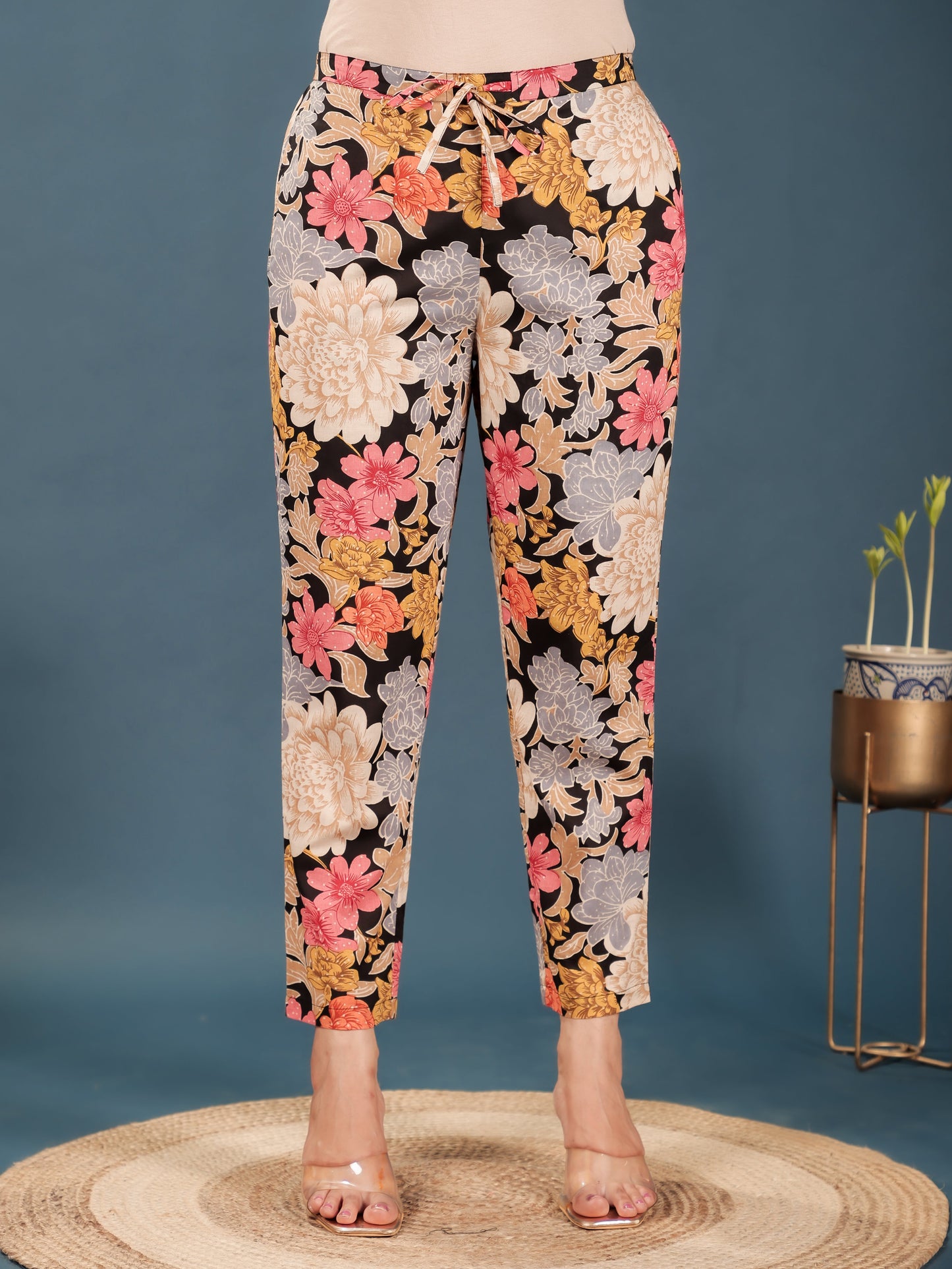 Soft Cotton Floral Pant