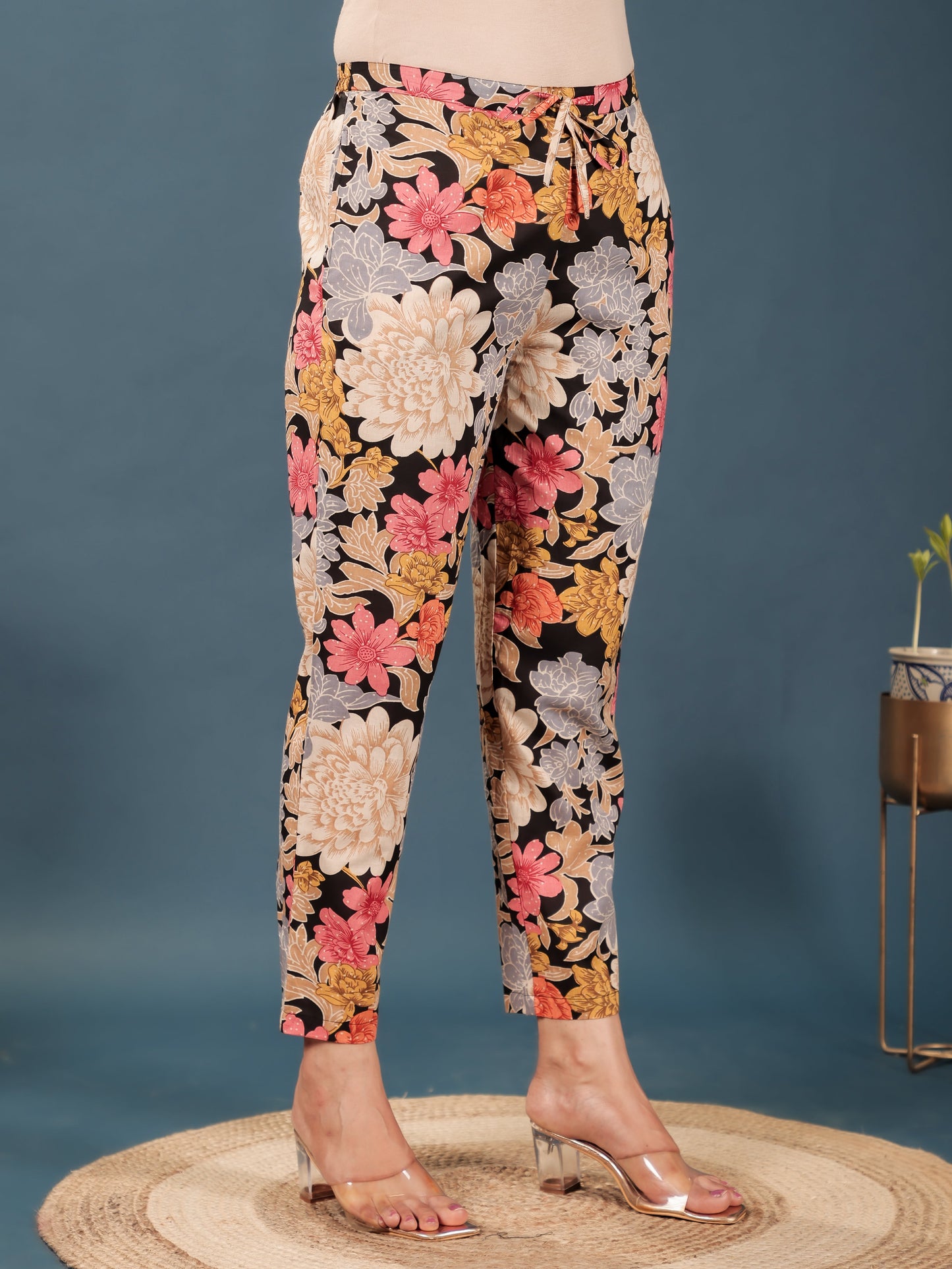 Soft Cotton Floral Pant