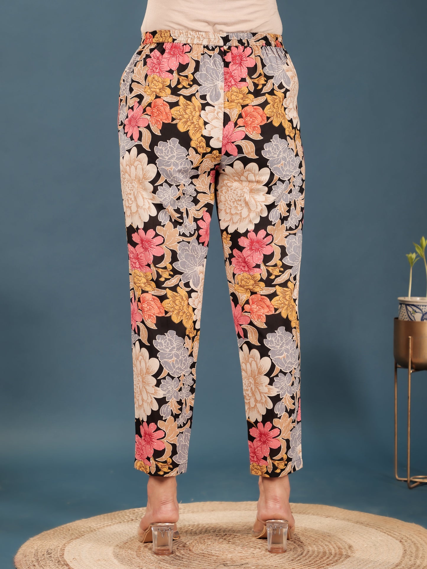 Soft Cotton Floral Pant