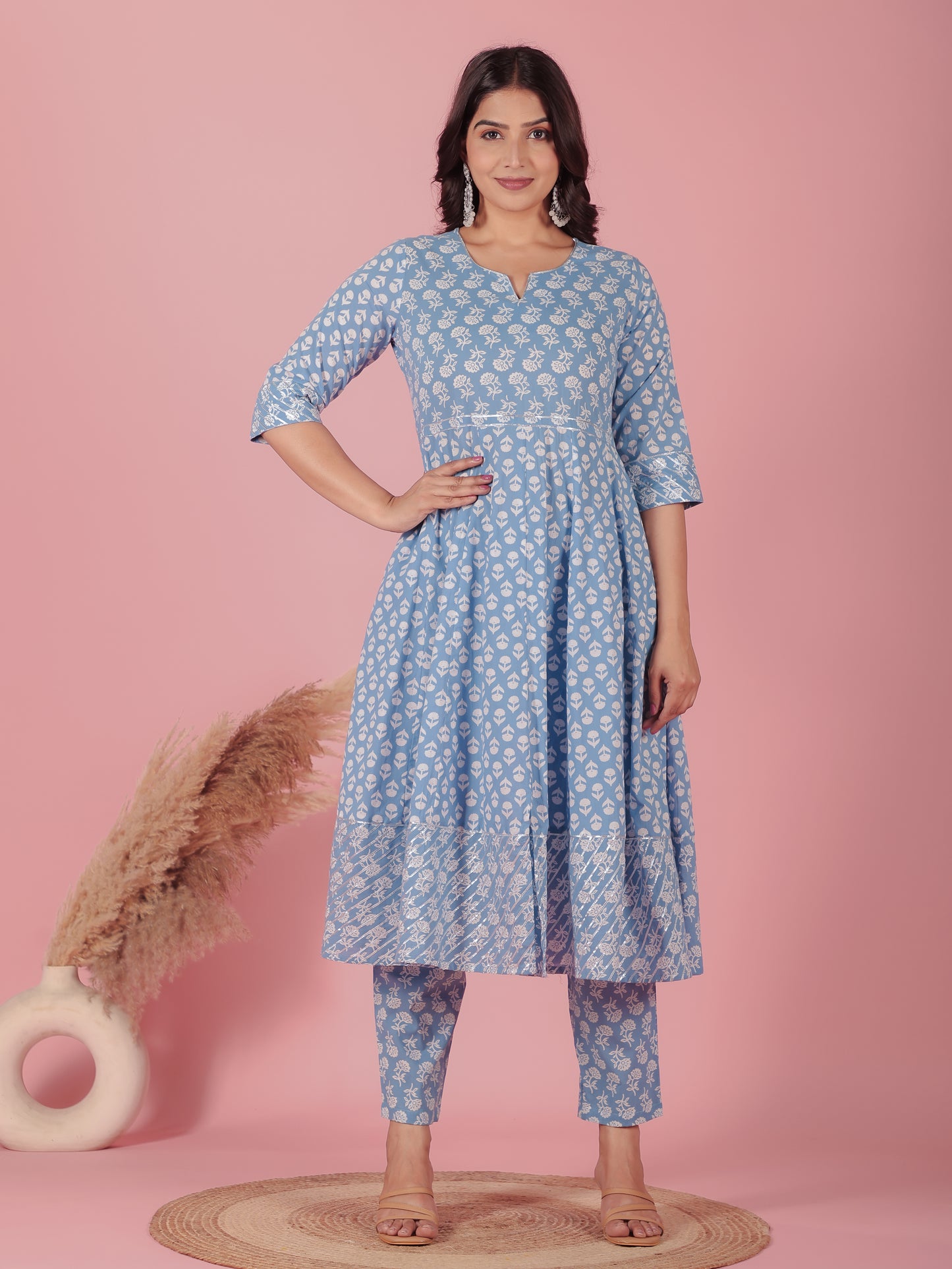 Soft Cotton Butti Kurta