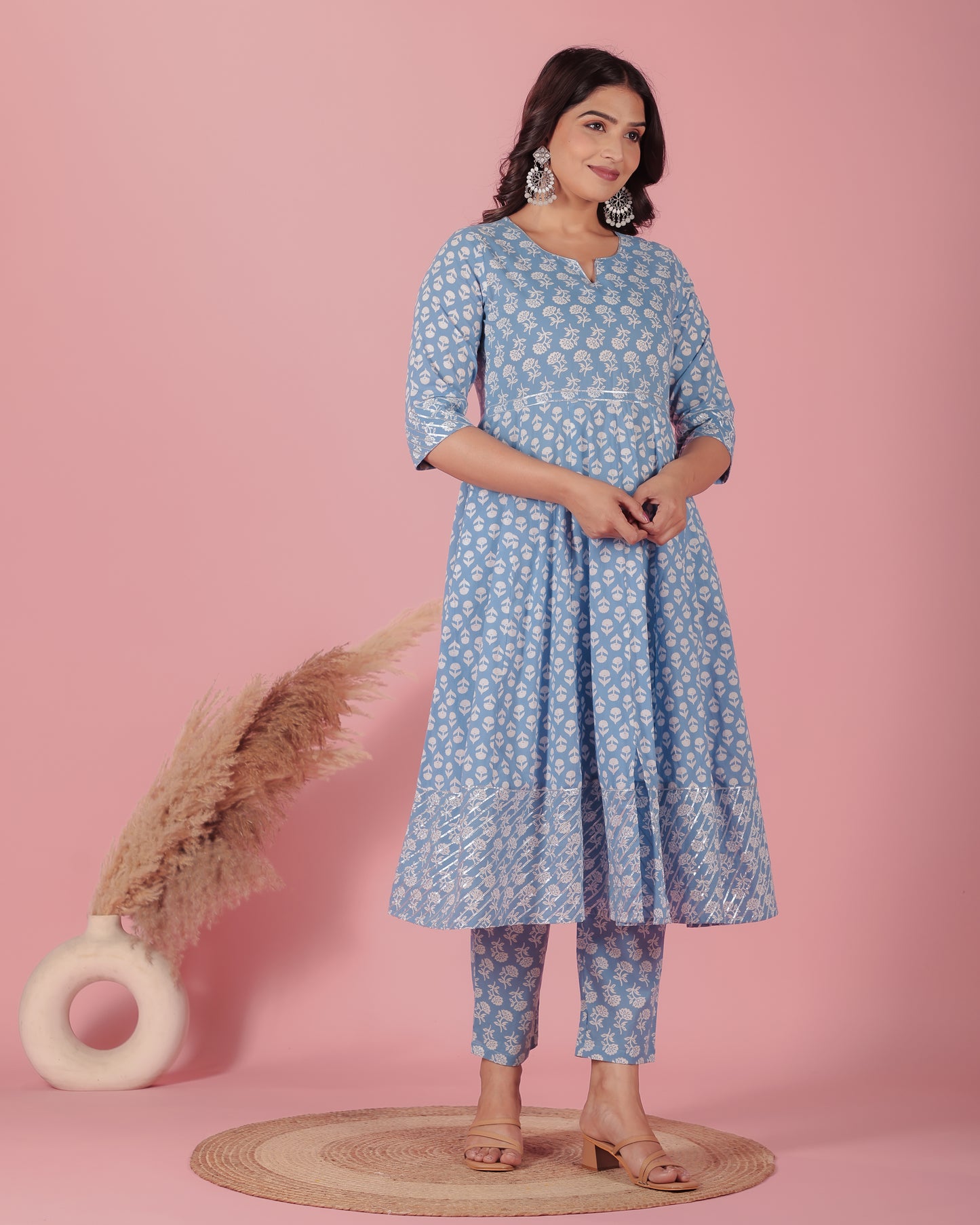 Soft Cotton Butti Kurta