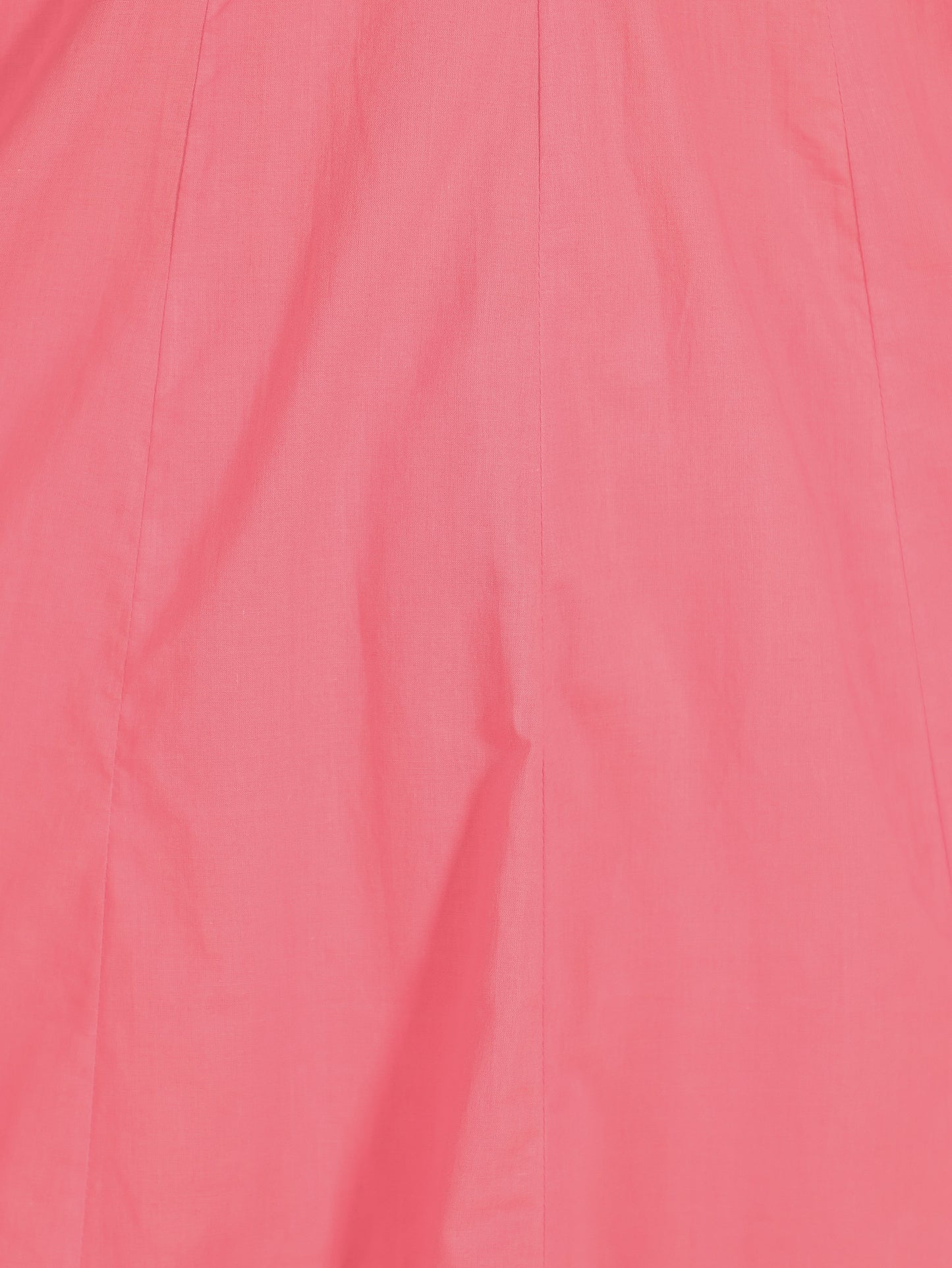 Embroidered Soft Cotton Solid Anarkali Pink Kurta