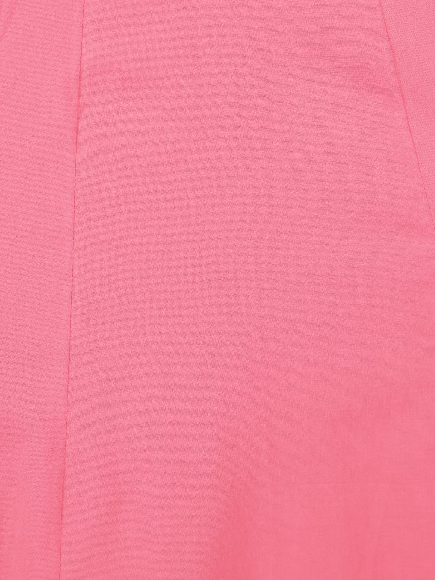 Embroidered Soft Cotton Solid Angrakha Pink Kurta
