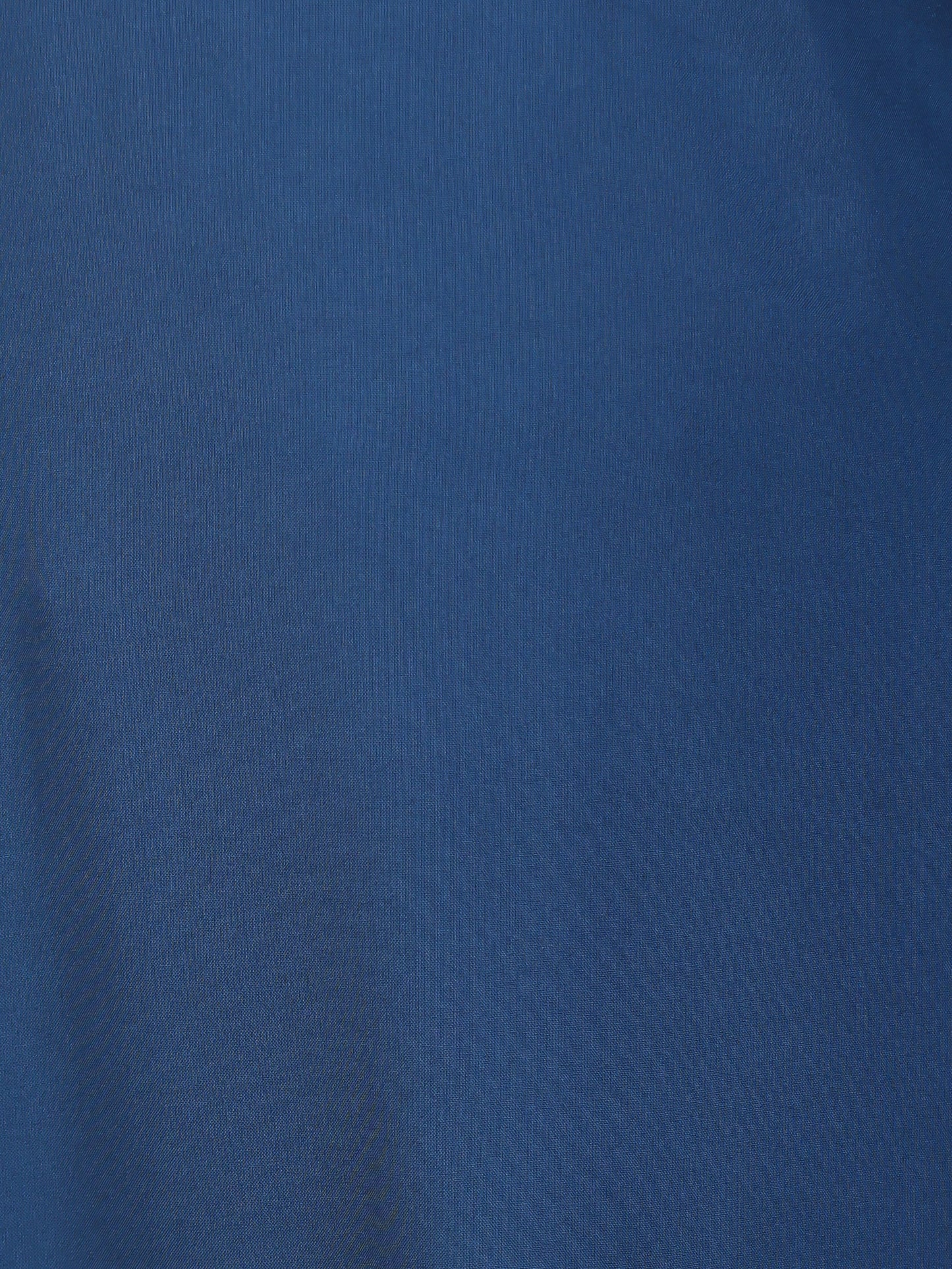 Embroidered Soft Cotton Solid Straight Blue Kurta