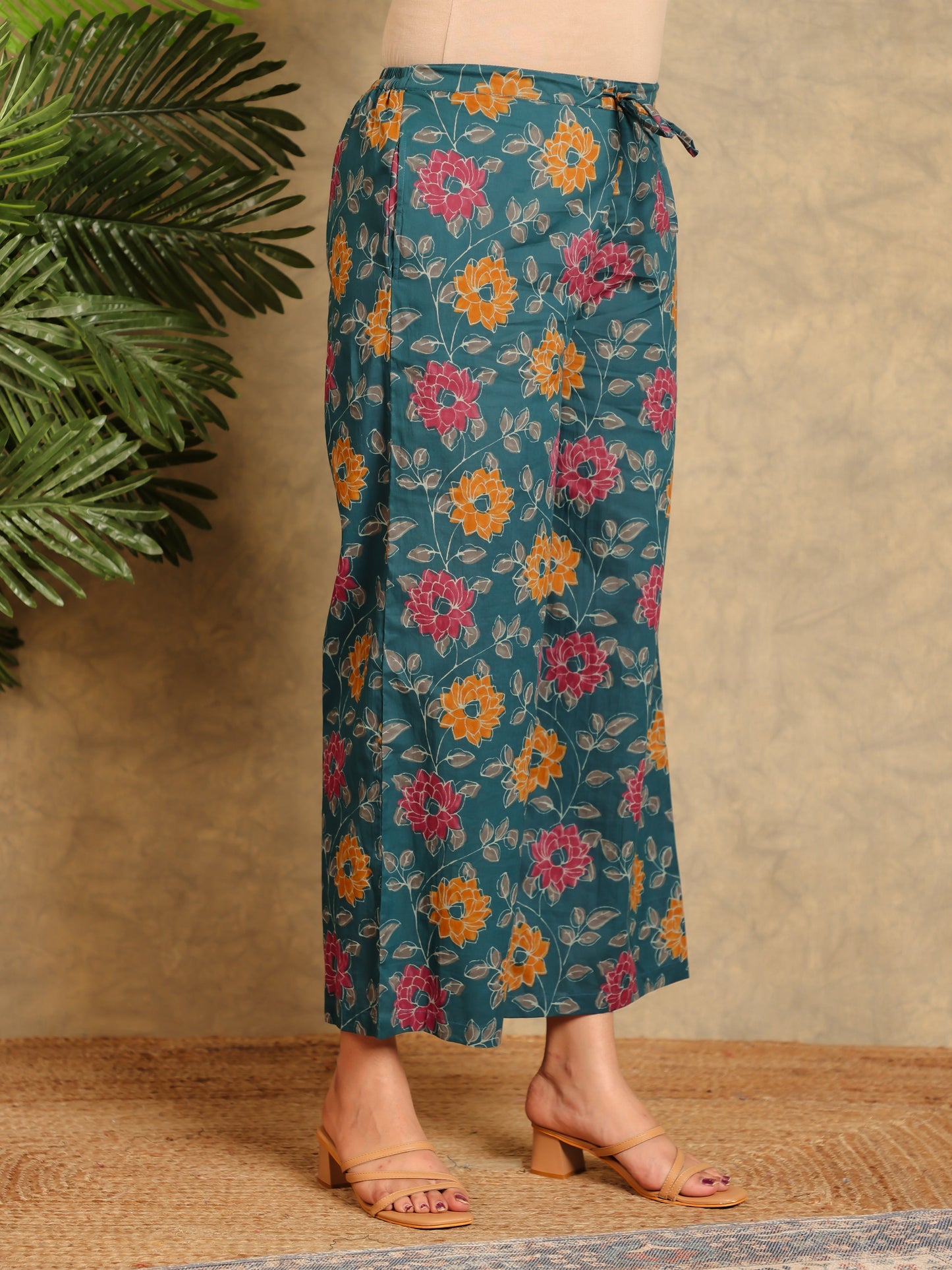 Soft Cotton Floral Kurta