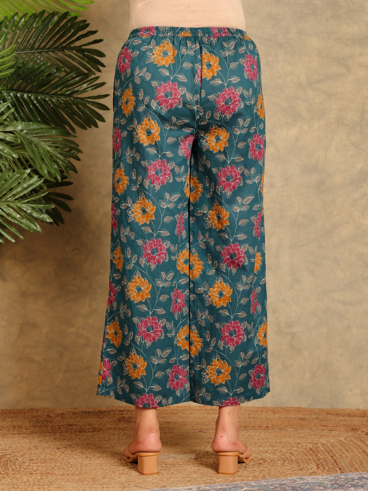 Soft Cotton Floral Kurta