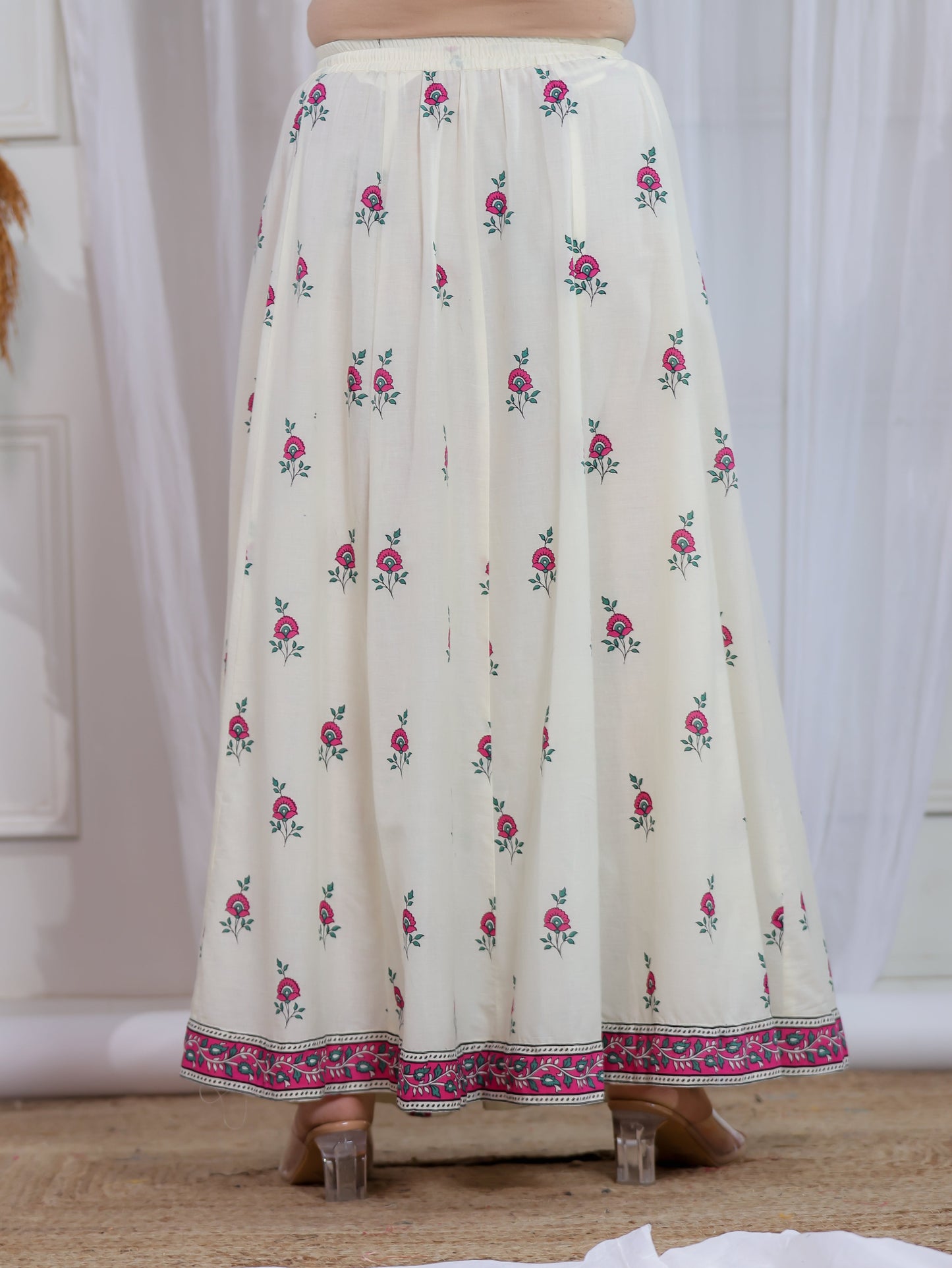 Viscose Solid Straight Pink Kurta