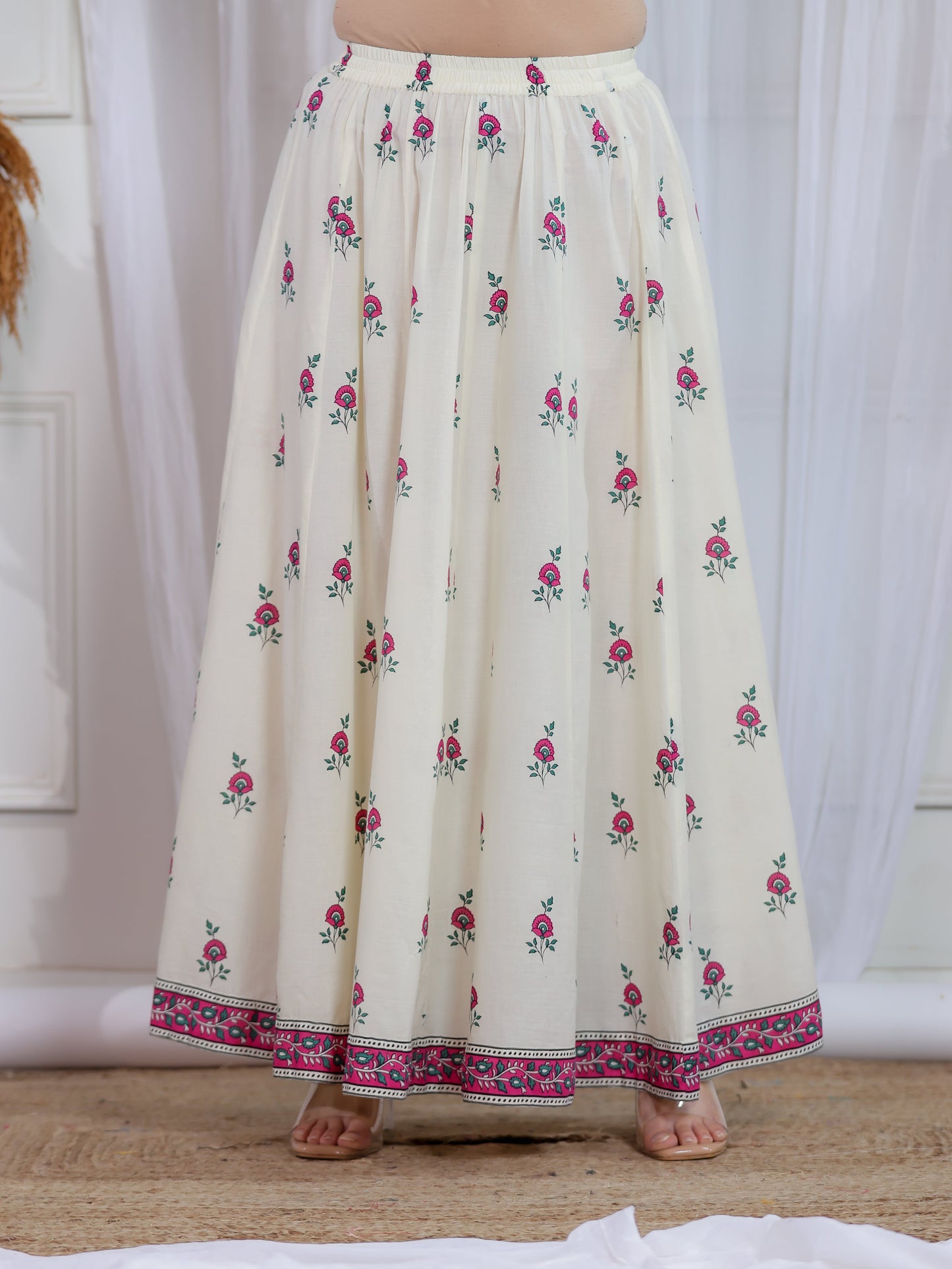 Viscose Solid Straight Pink Kurta