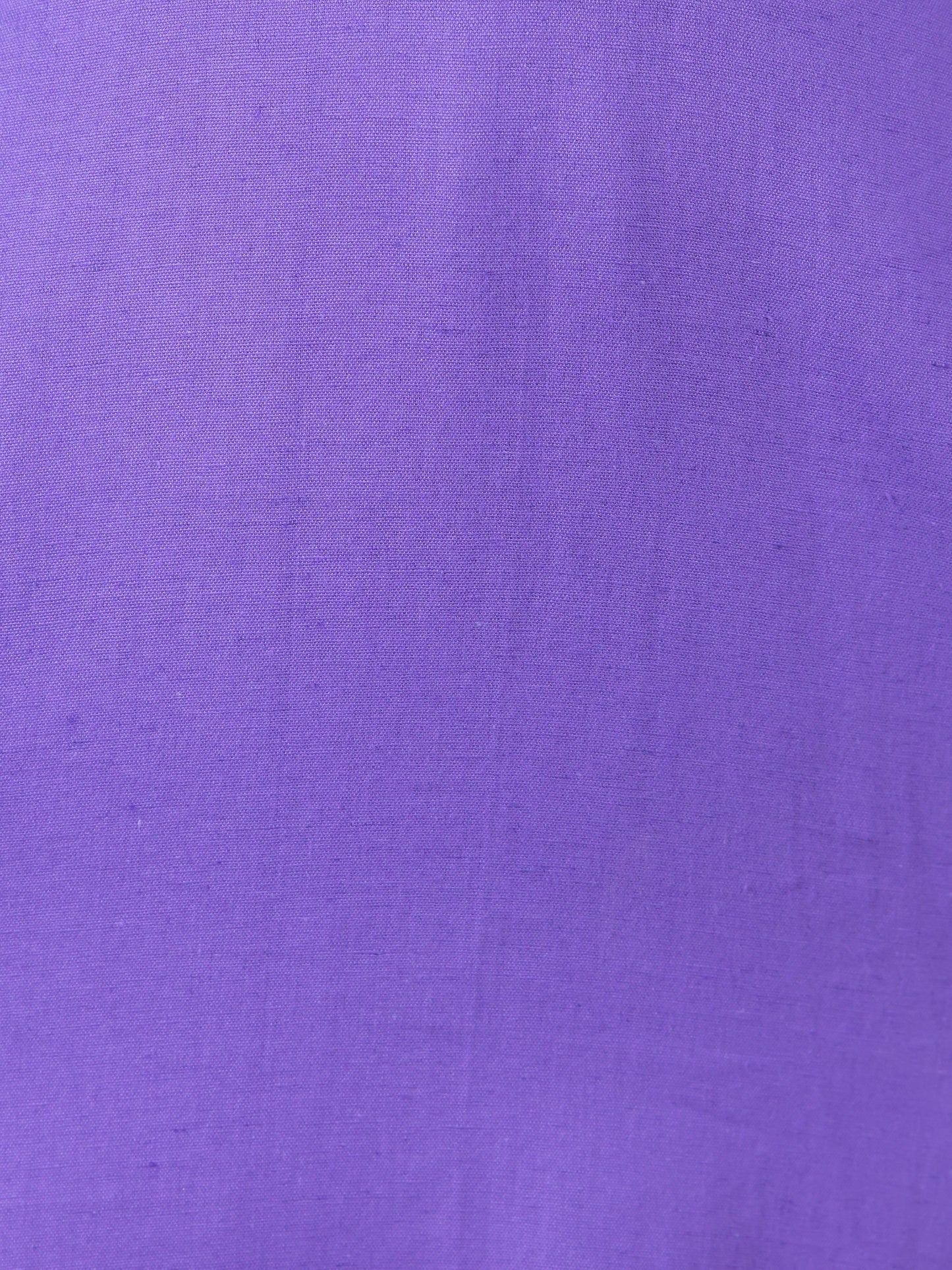 Embroidered Linen Cotton Solid A-line Purple Kurta