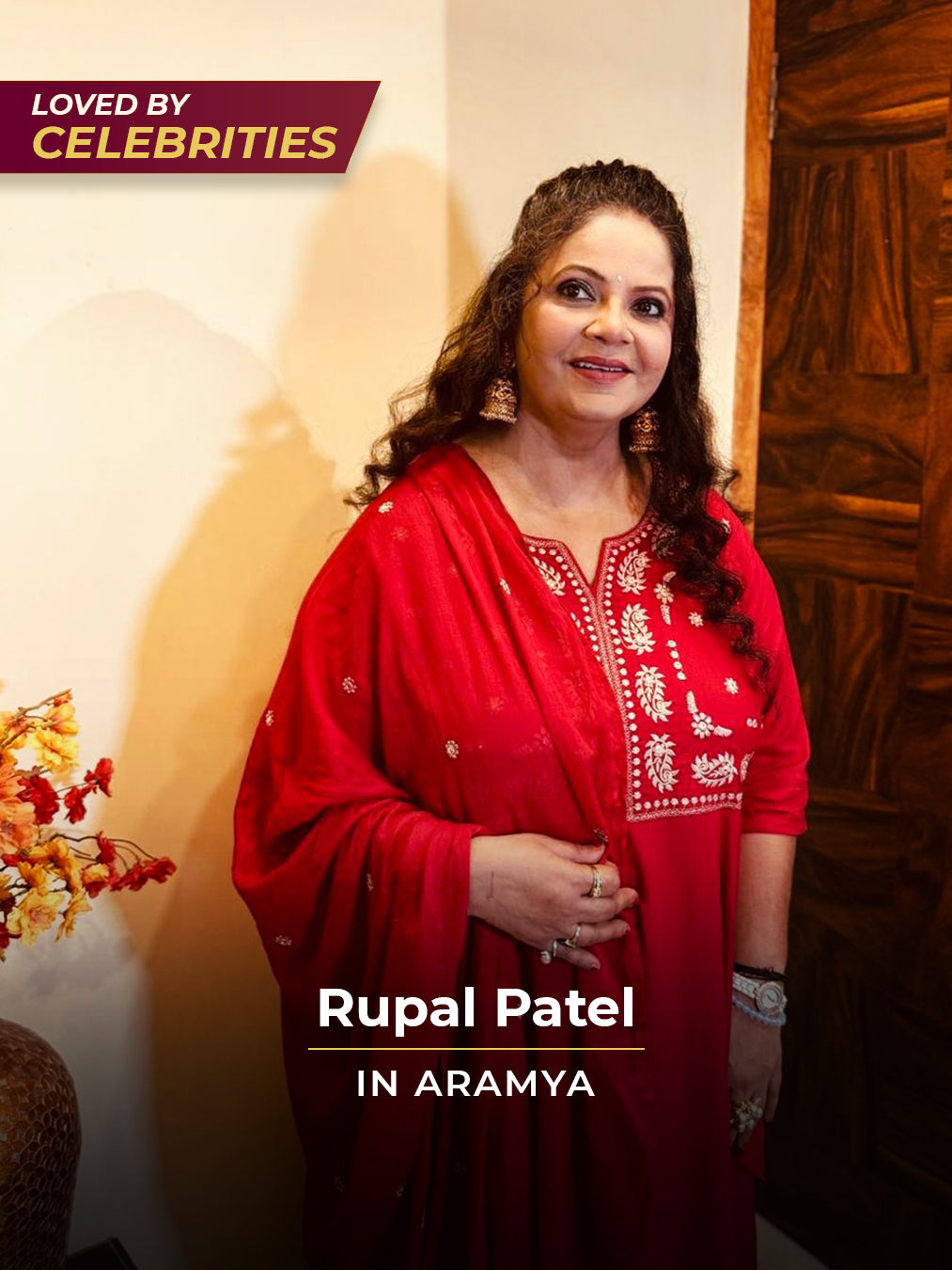 Embroidered Viscose Solid Anarkali Maroon Kurta