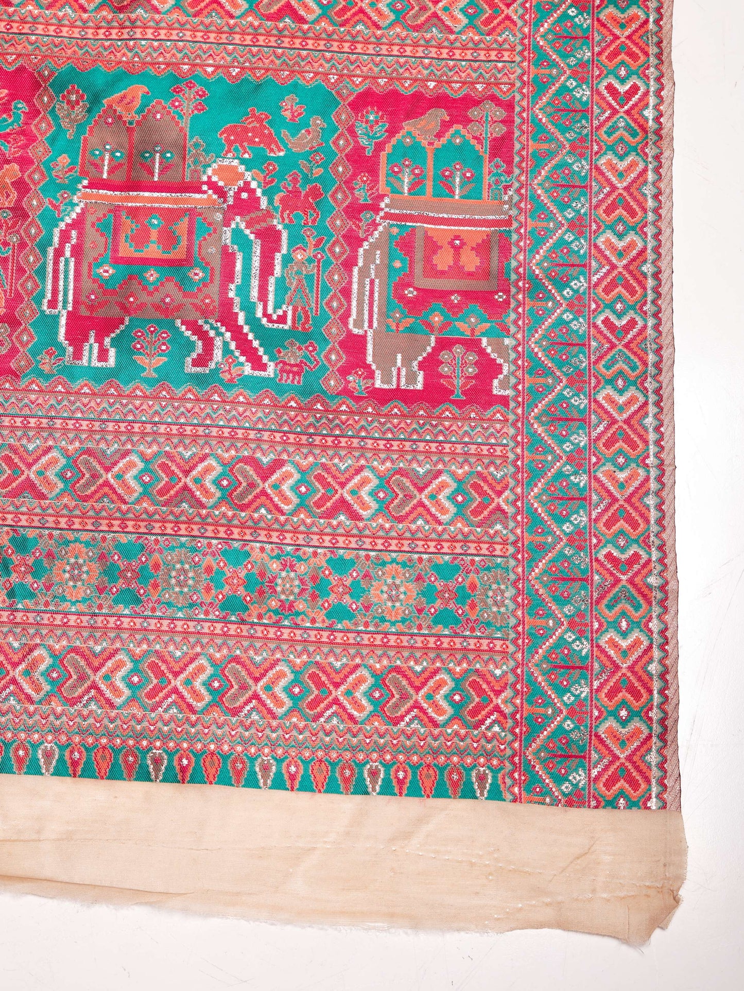 Brocade Beige Saree