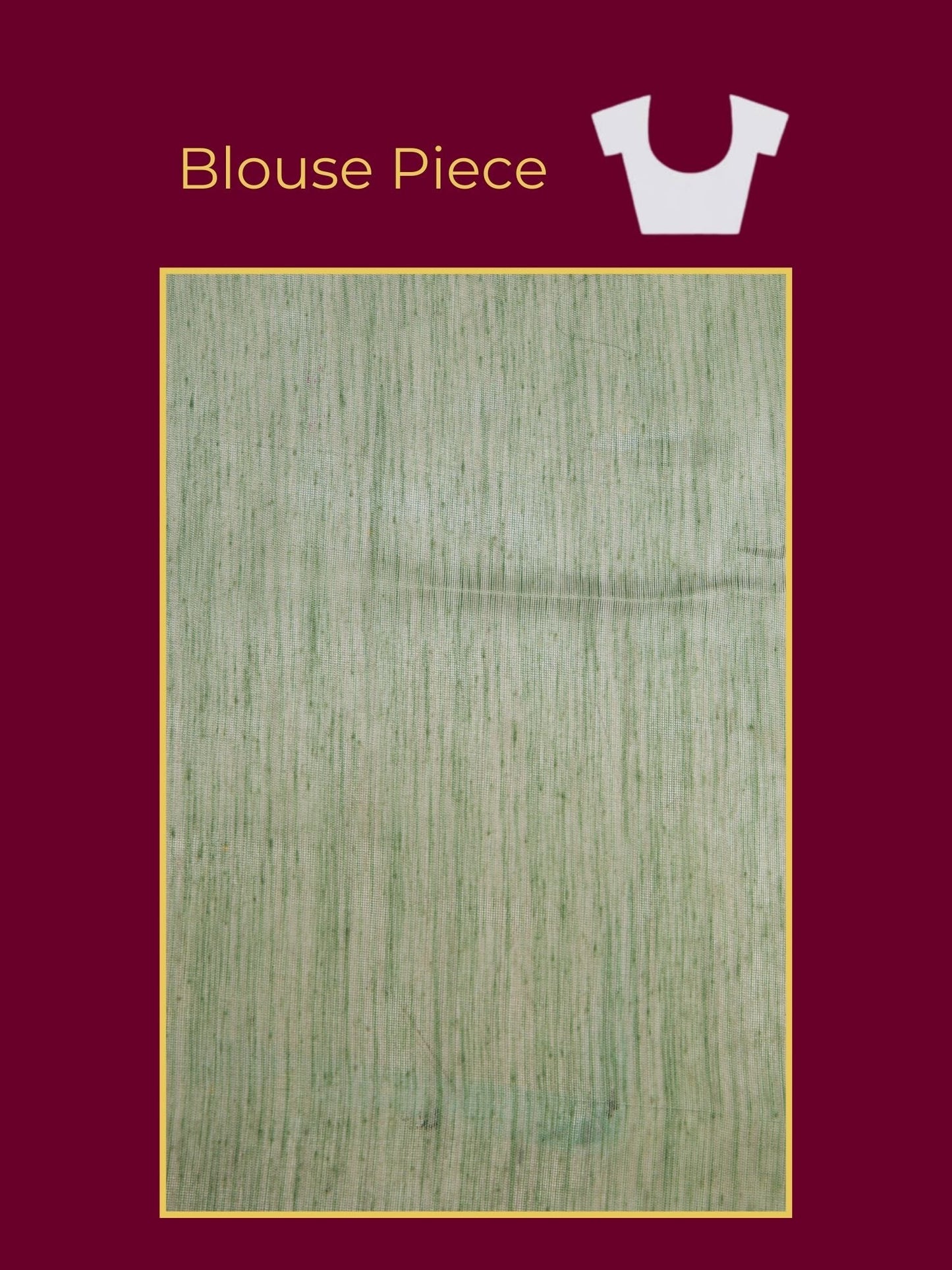 Chanderi Floral Sage Green Saree