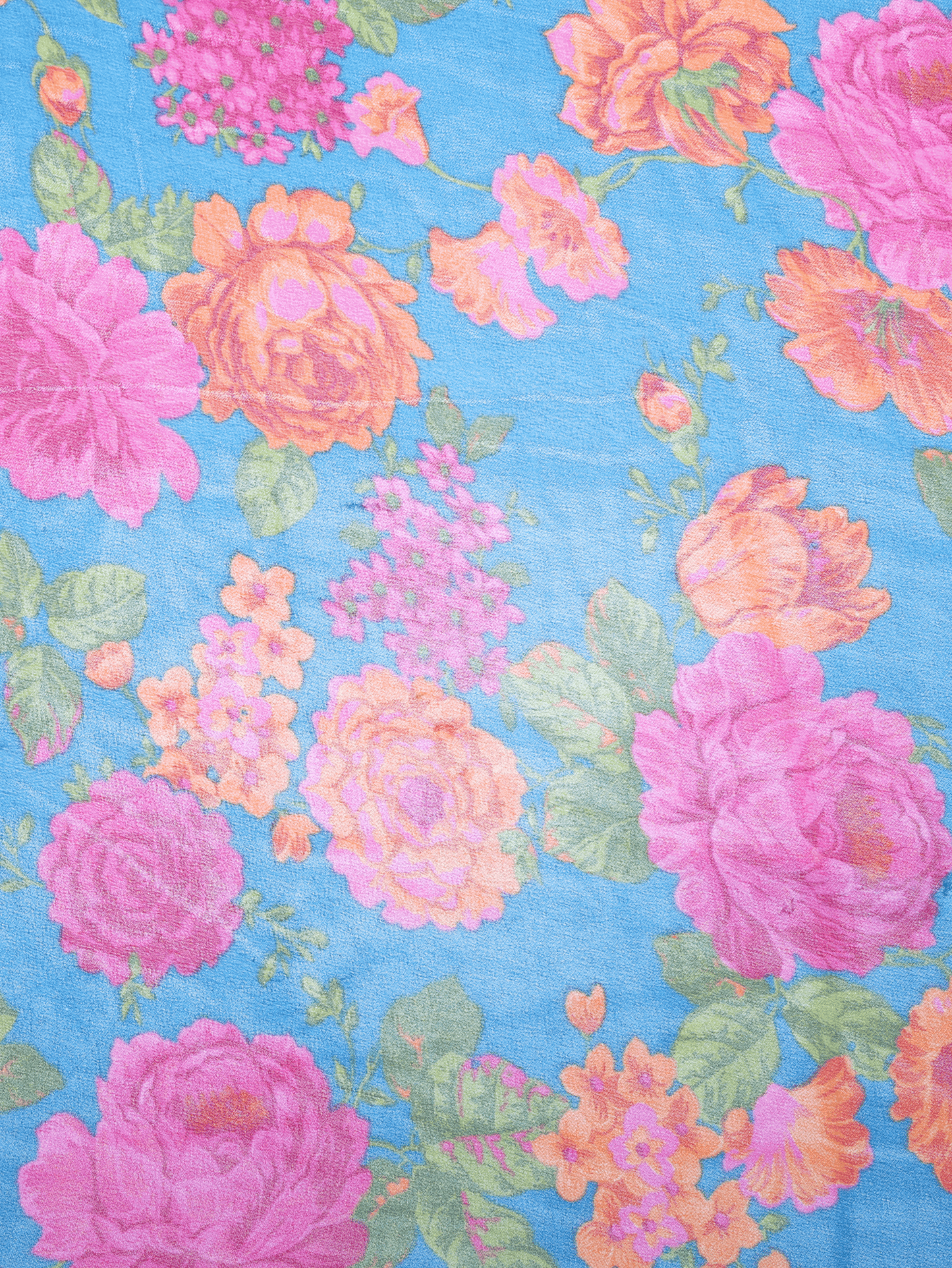 Chiffon Floral Green Saree