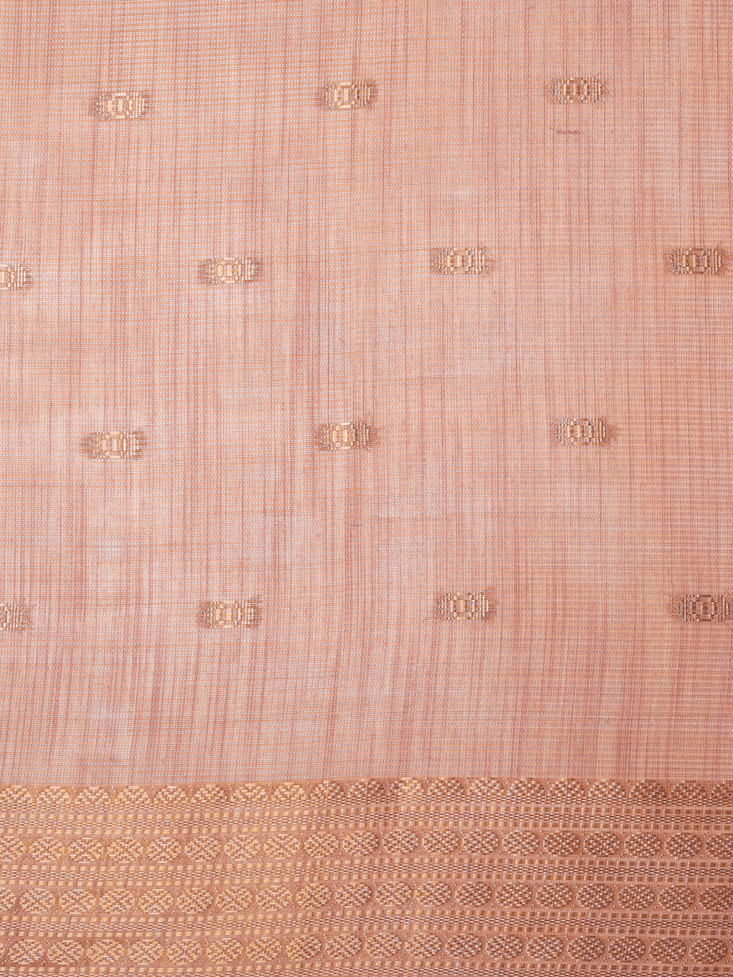 Kota Doria Onion Pink Saree