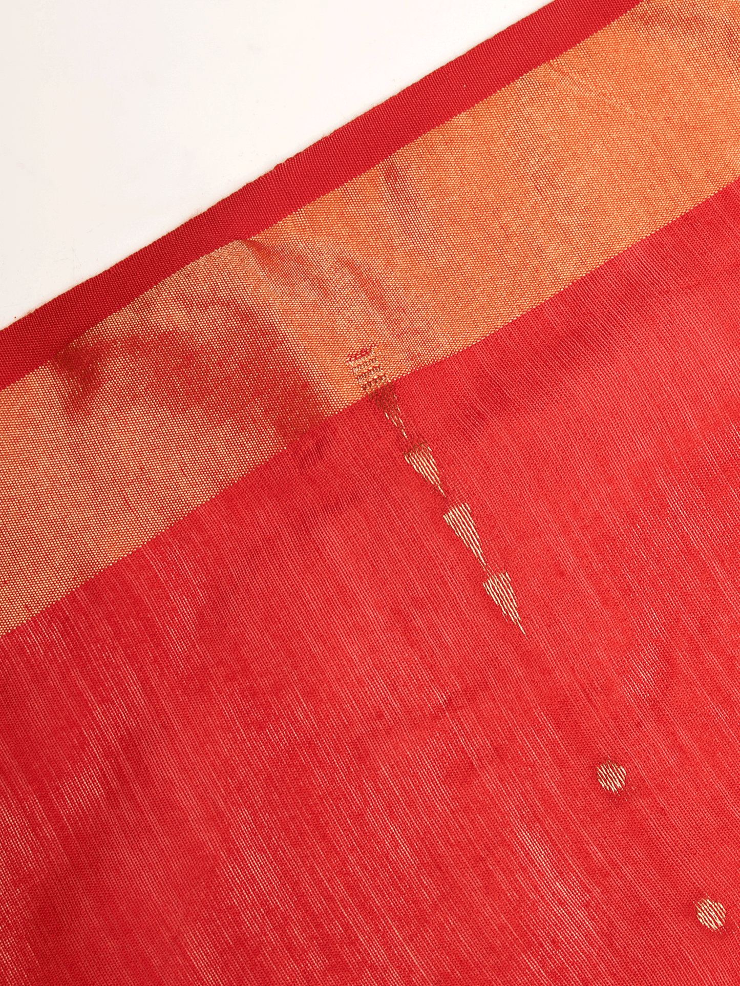 Brocade Red Saree