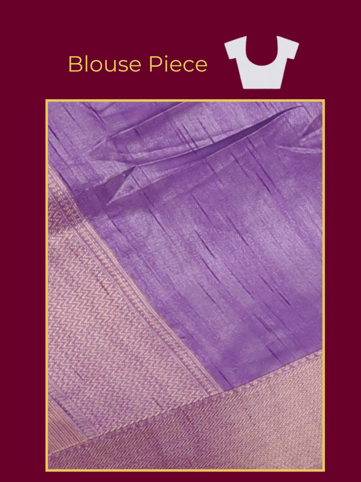 Brocade Lavender Saree