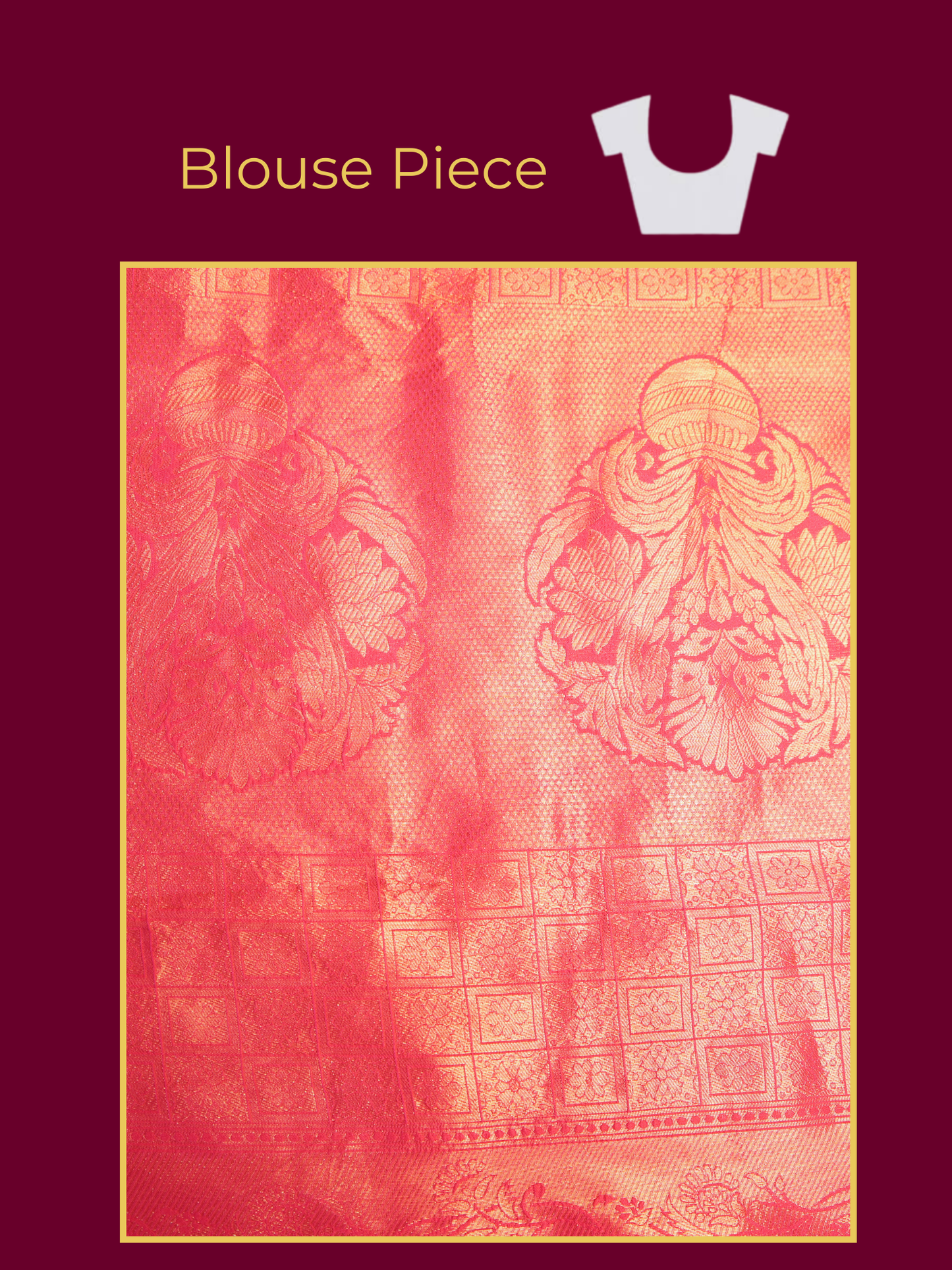 Brocade Pink Saree