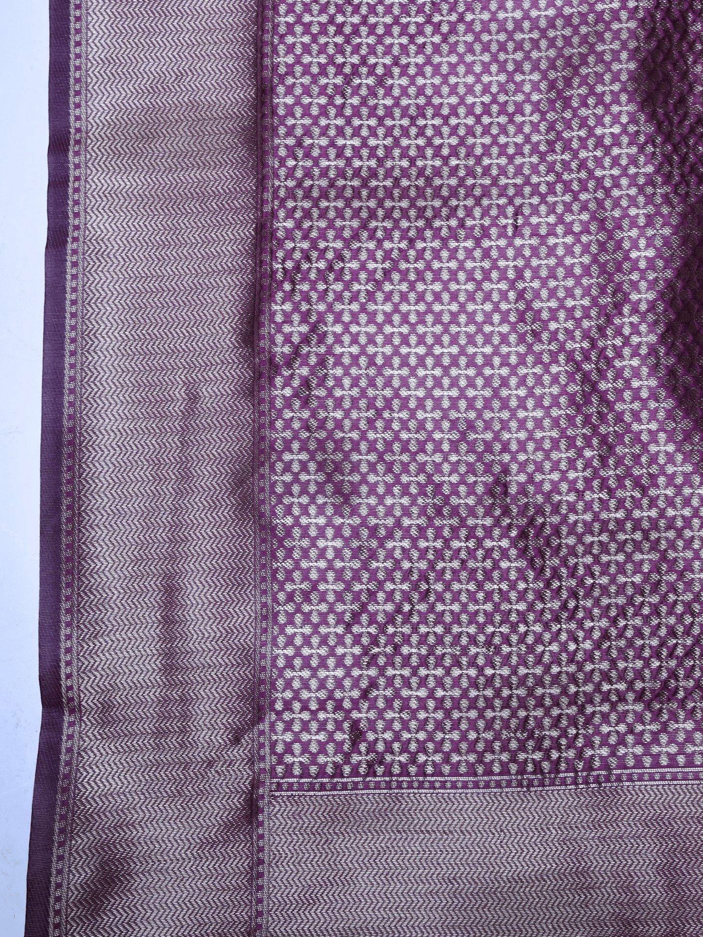 Brocade Purple Saree