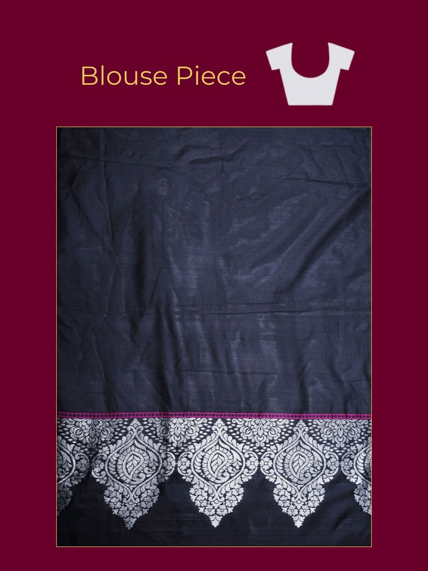 Brocade Black Saree