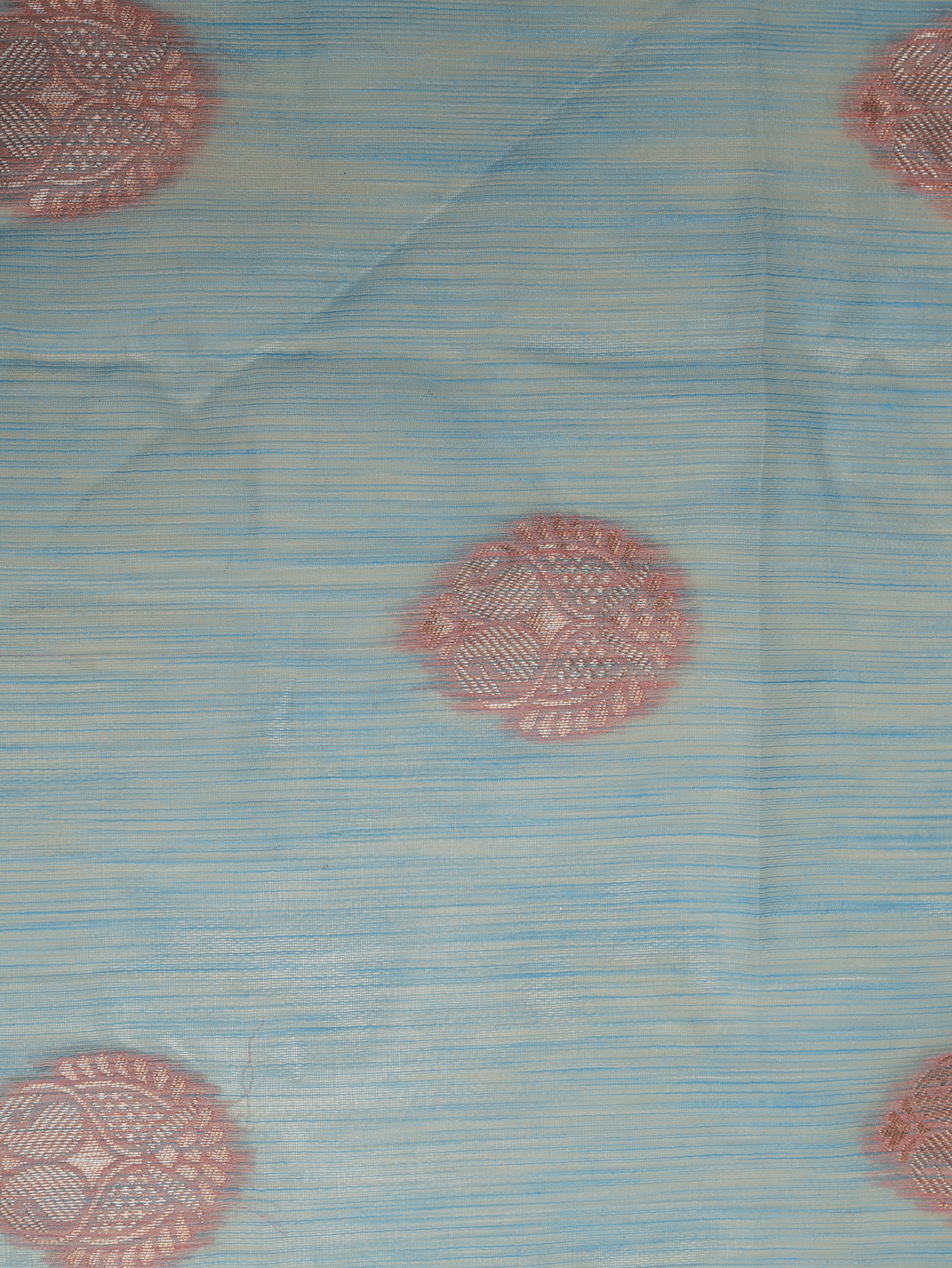 Brocade Turquoise Saree