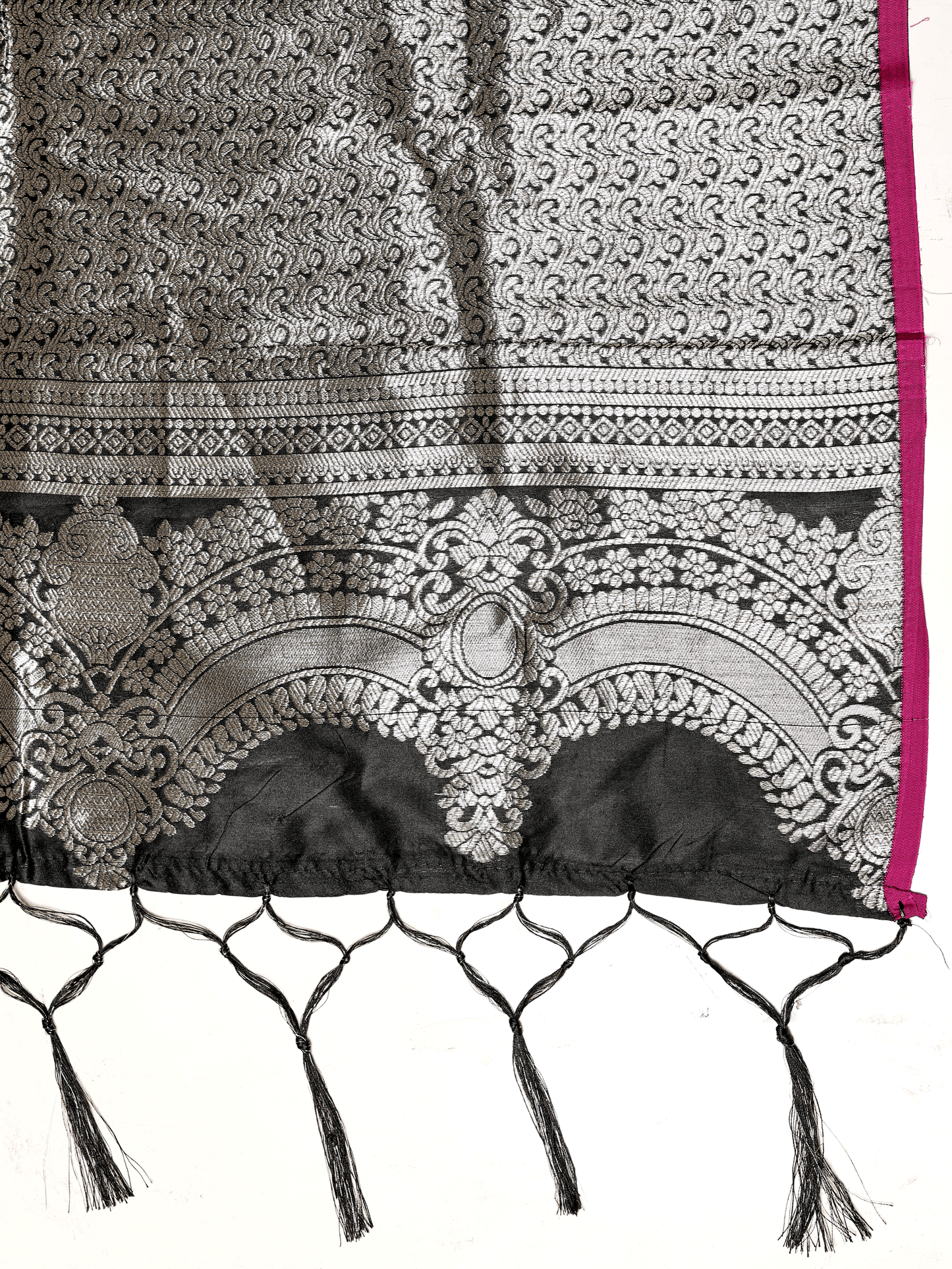 Brocade Black Saree