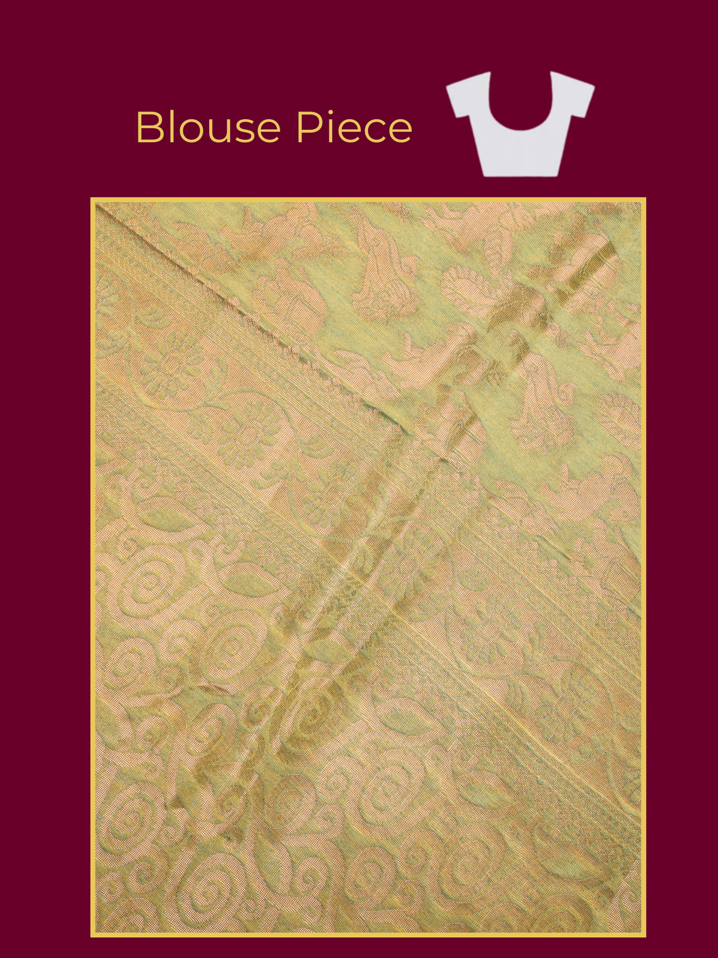 Brocade Green Saree